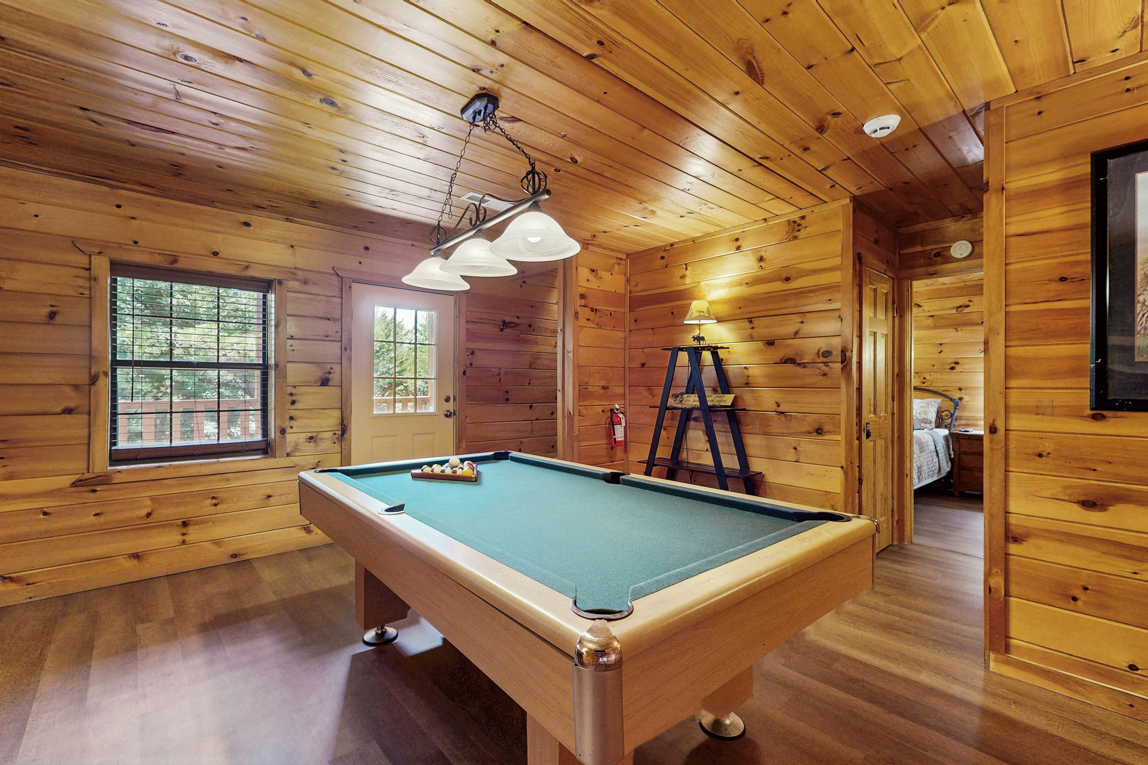 Secluded Cabin w/ Free Attraction Tickets, Hot Tub, Game Room, Picturesque Views
