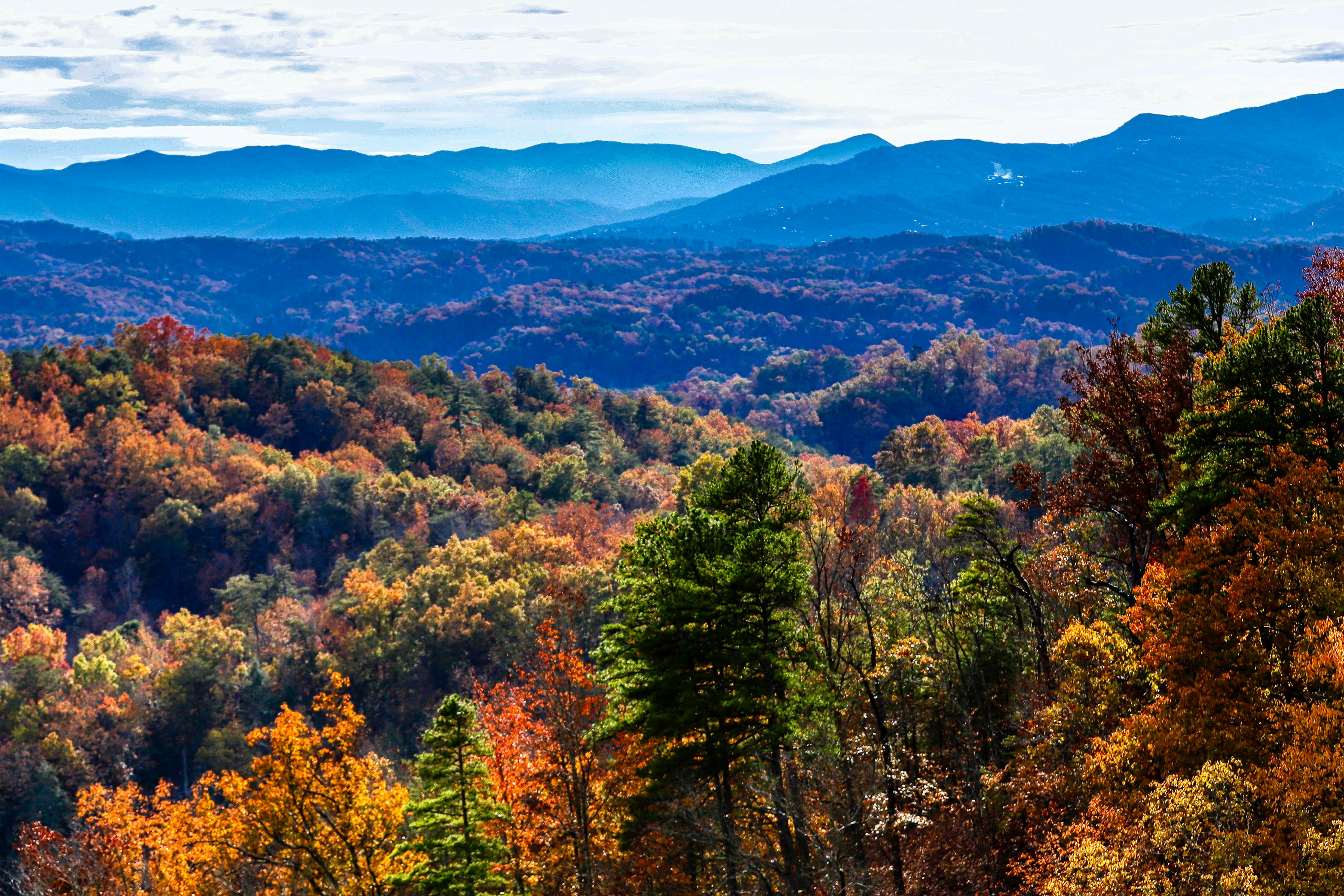 Charming log cabin in mountains w/ Free Attraction Tickets, hot tub & pool table
