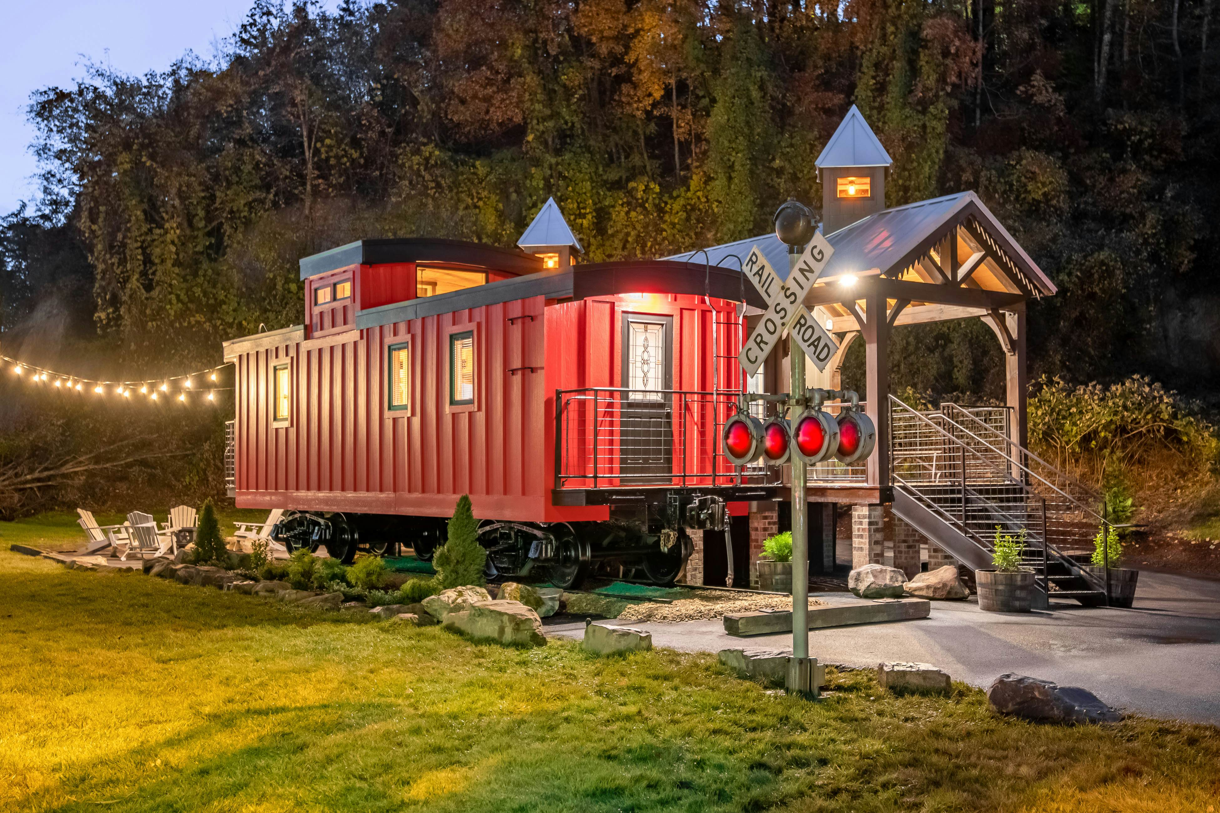 Unique & authentic train depot vacation experience with Free Attraction Tickets