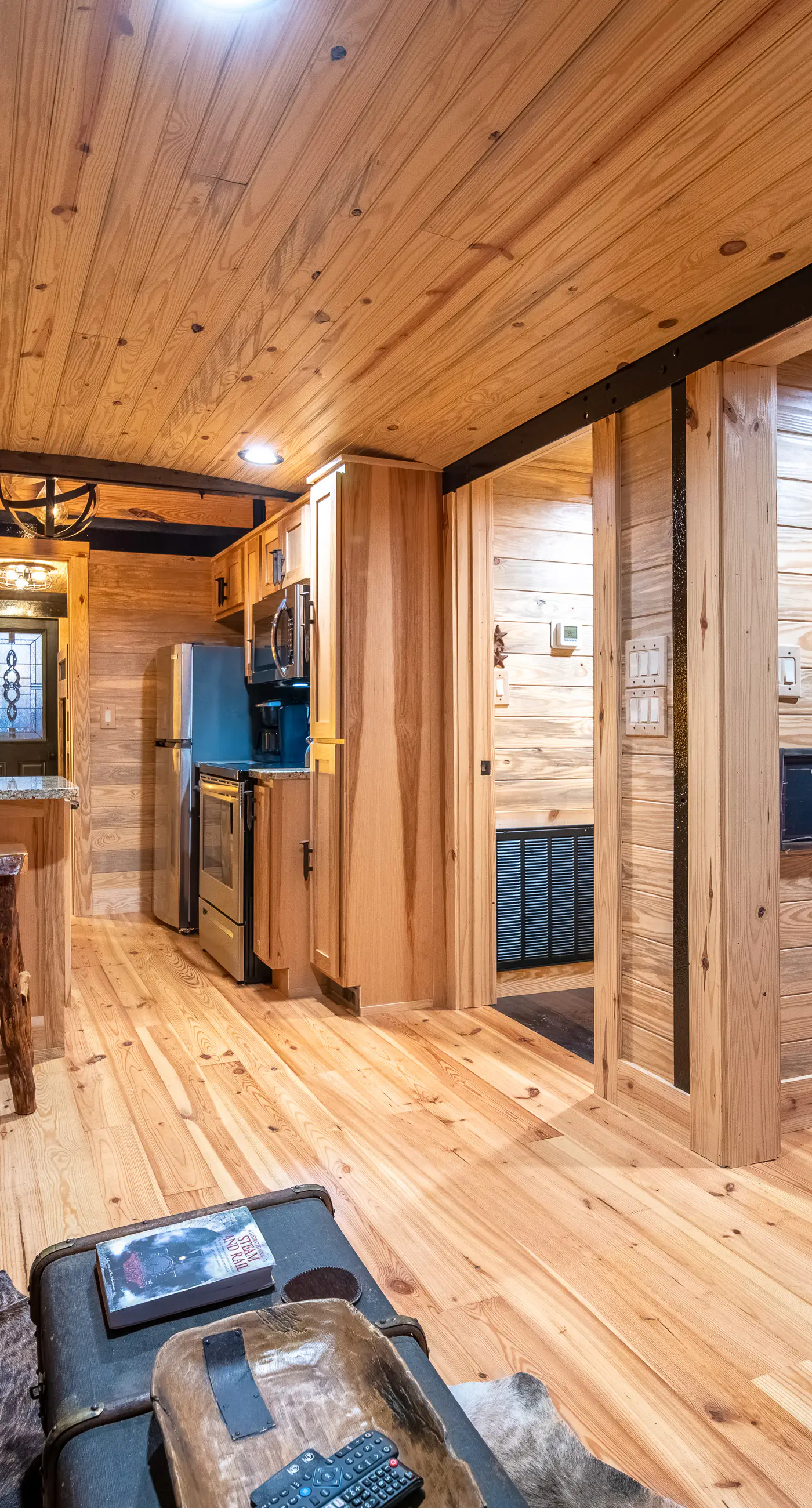 Unique & Authentic Train Depot Vacation Experience
