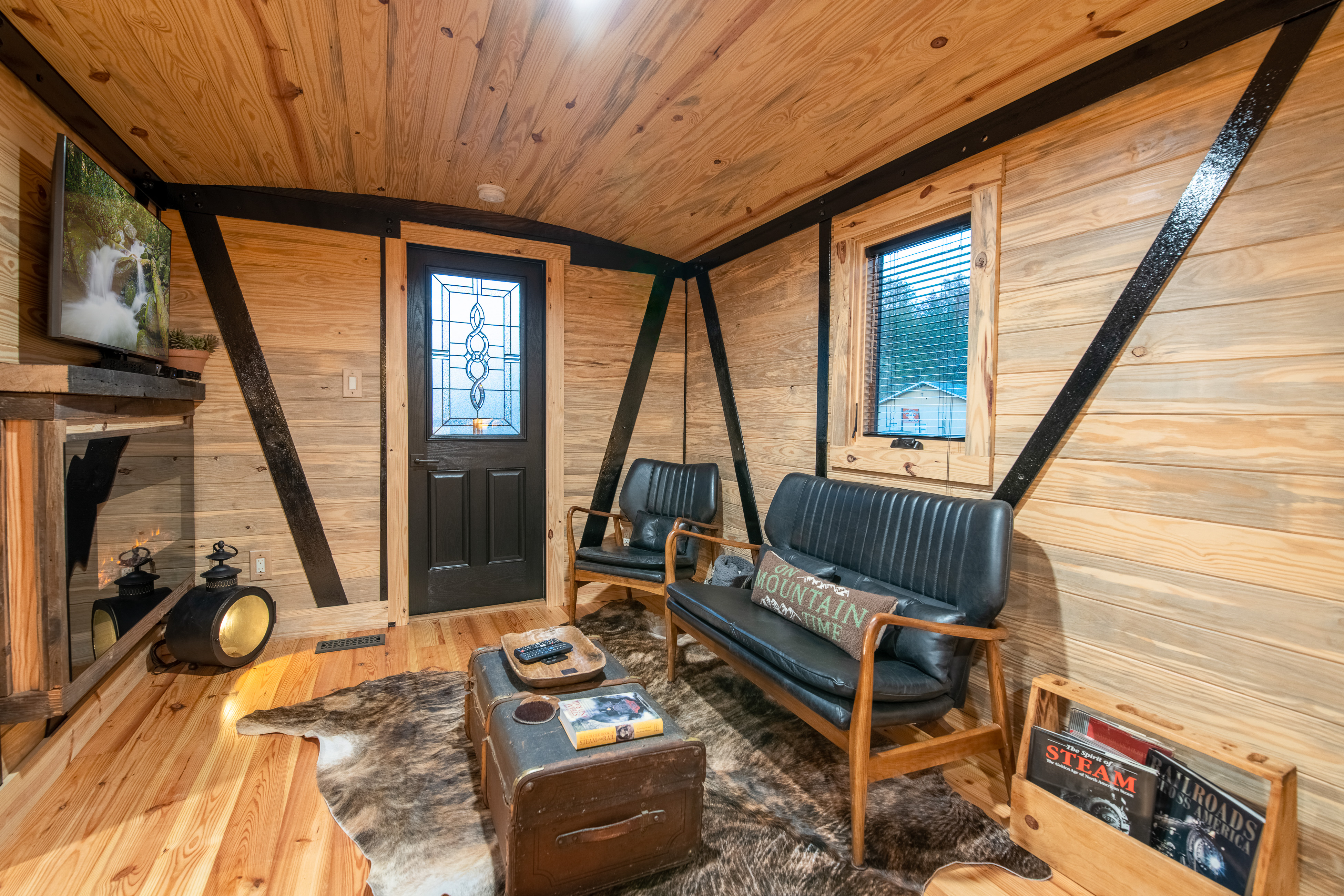 Unique & Authentic Train Depot Vacation Experience