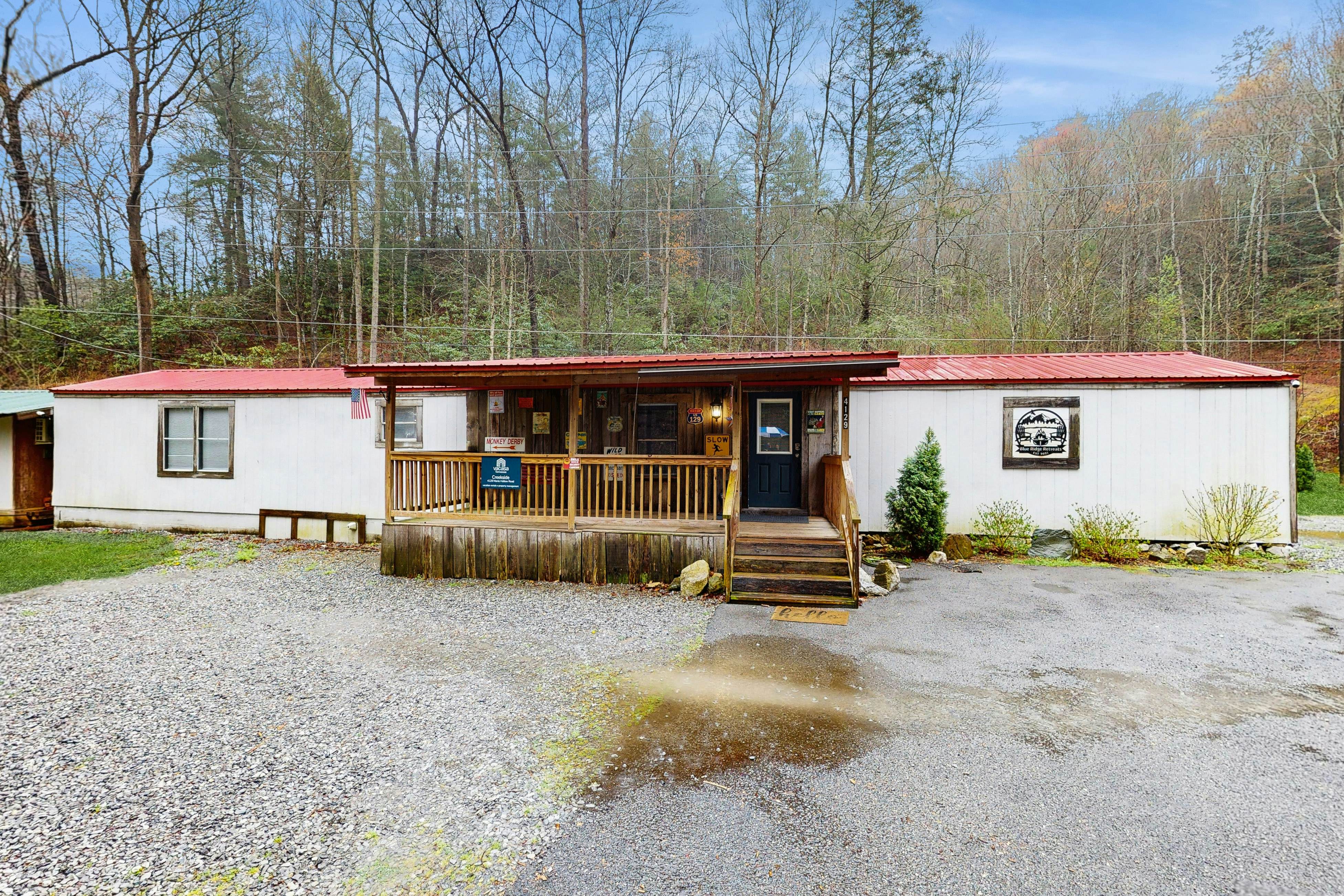 Cozy Country Home W Shaded Porch, Sleeps 7