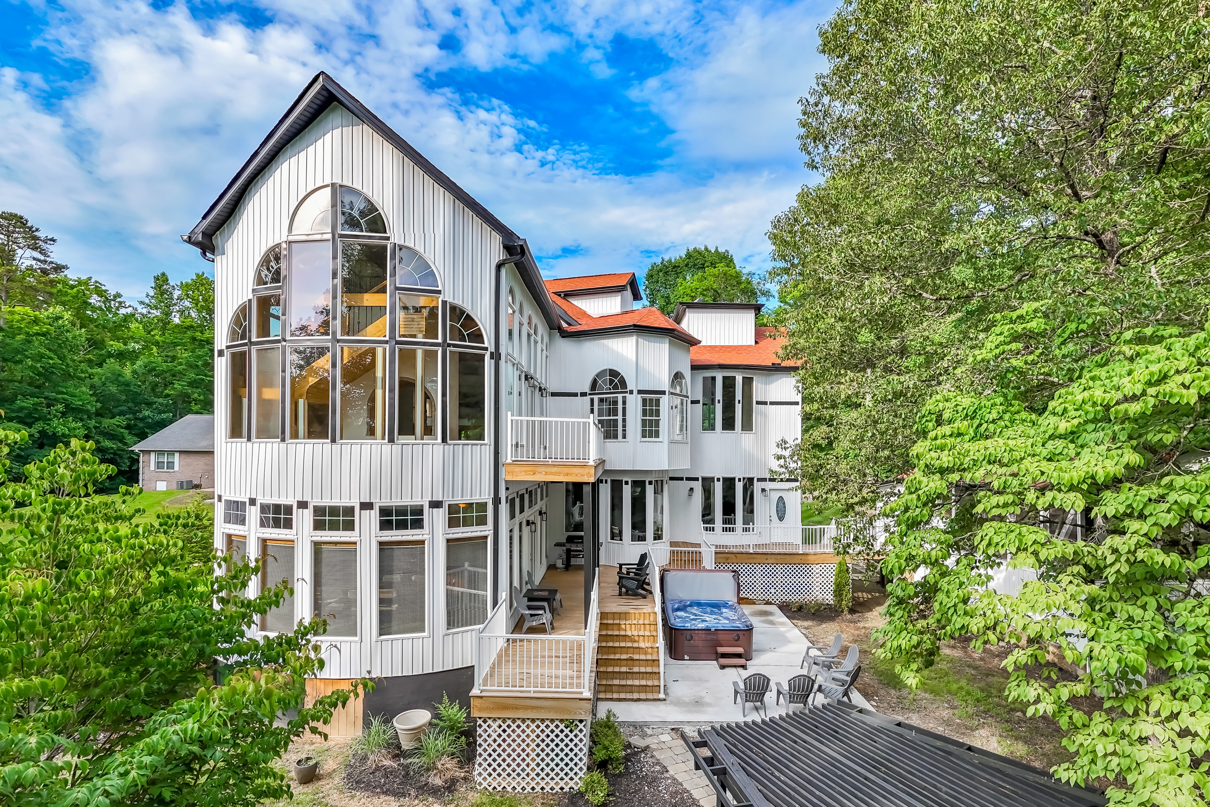 キースレイノルズ　Lumina Cove 846/850 Custom Norris Lake Home, Sleeps 14・No Wake Zone | 6 Bed New