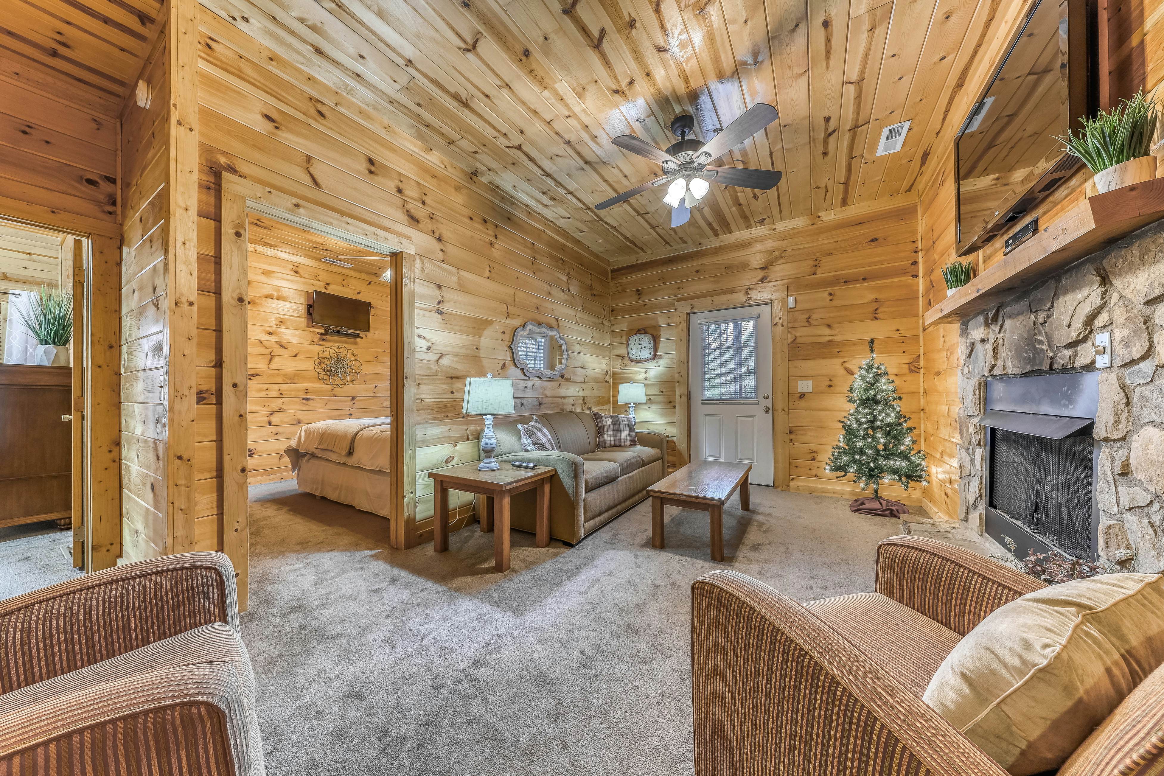 Family Cabin W Mtn View・Near Downtown・Theater