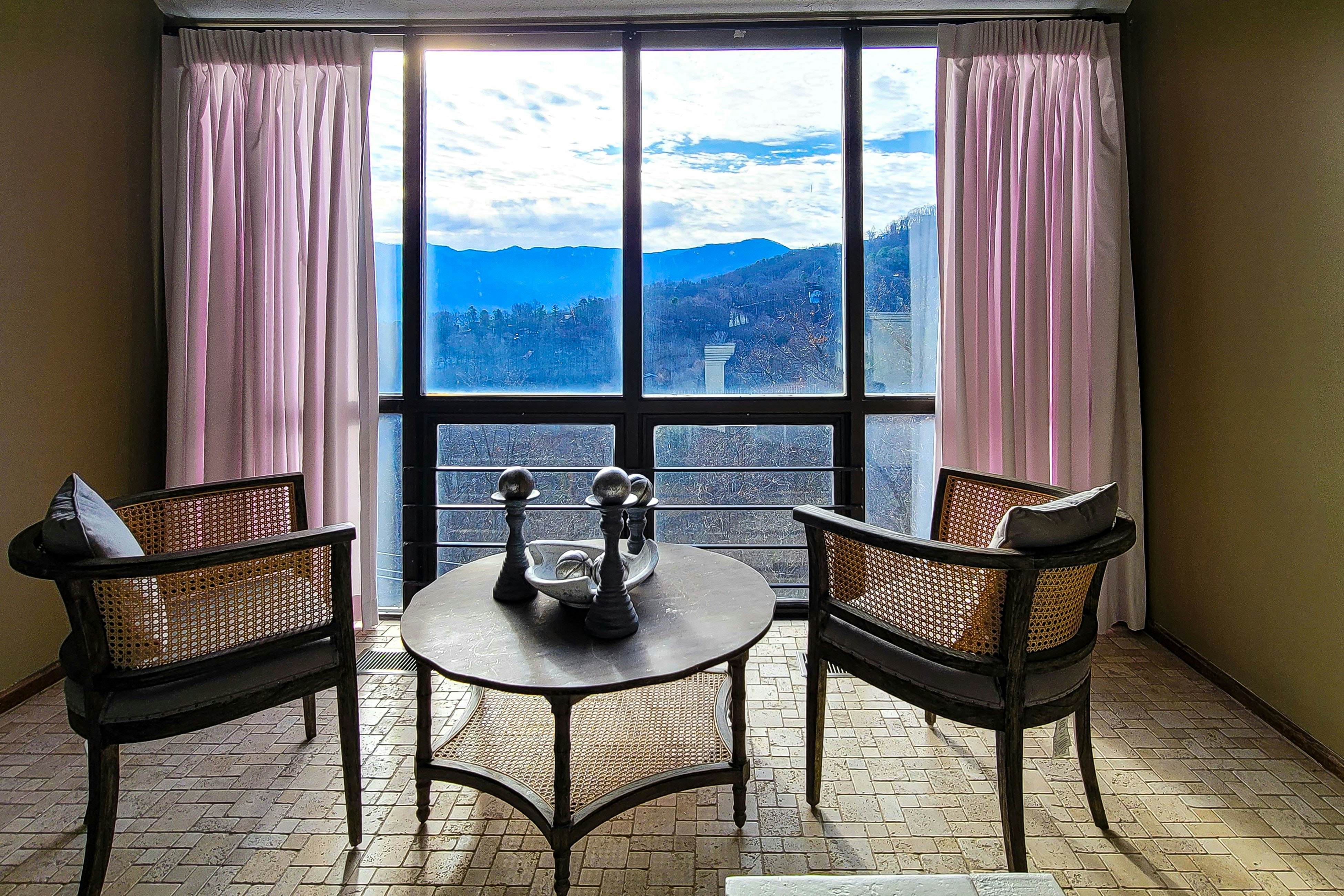 Mtn + Ntn Park View Condo, Sleeps 8・Pool・Fireplace