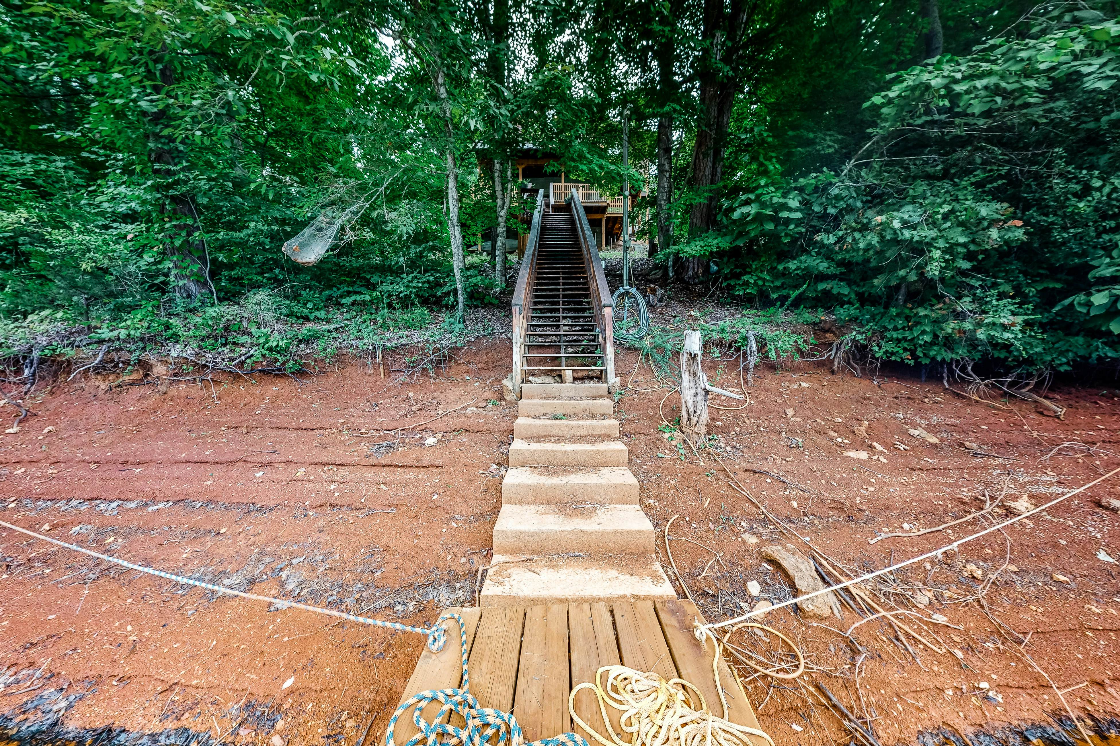 Dog-Friendly Lakefront Cabin with Hot Tub & Dock