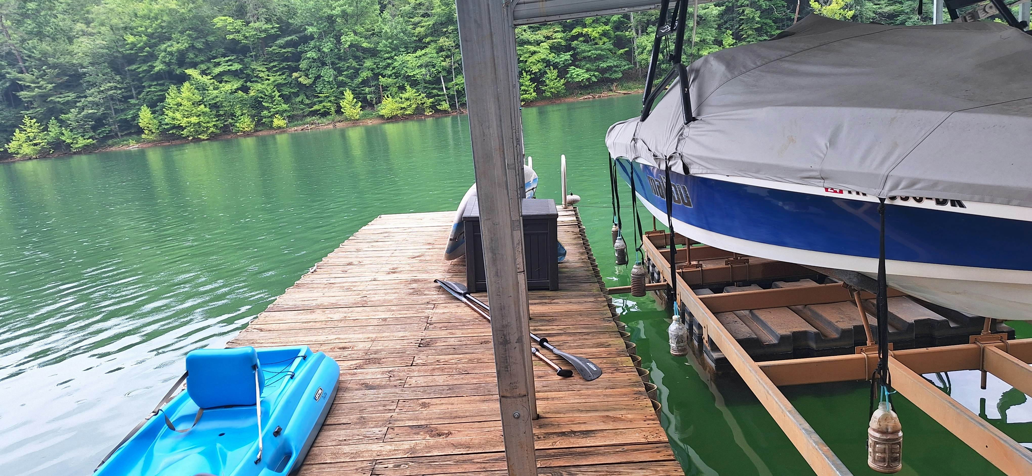 Dog-Friendly Lakefront Cabin with Hot Tub & Dock