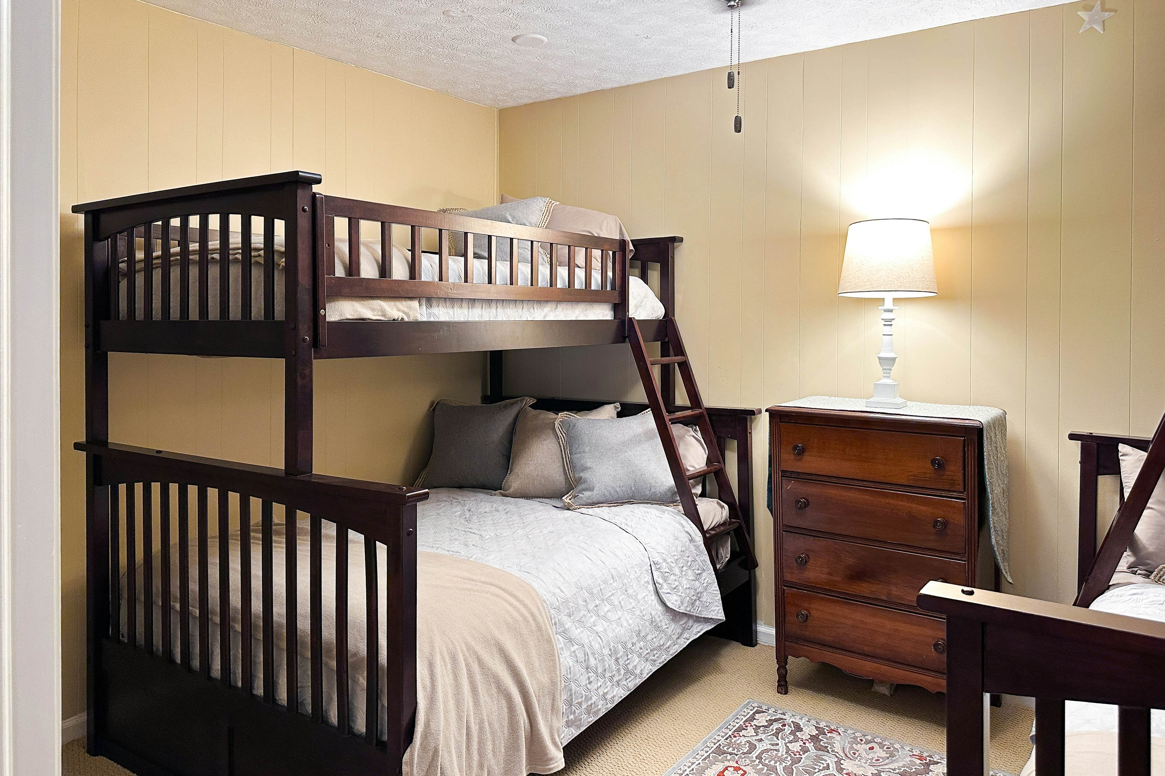 Waterfront living with private dock, private boat launch, kayaks & firepit