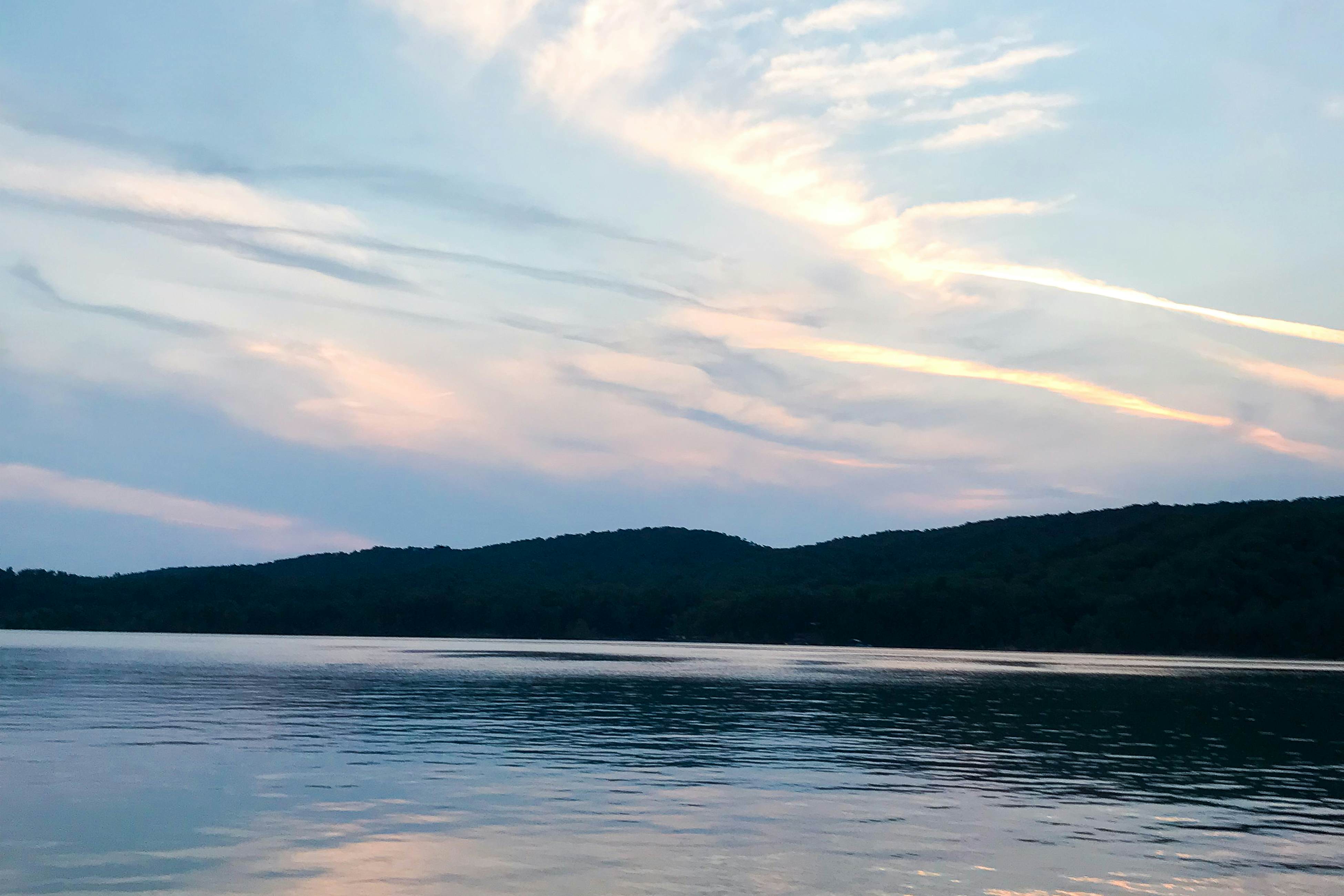 Waterfront living with private dock, private boat launch, kayaks & firepit