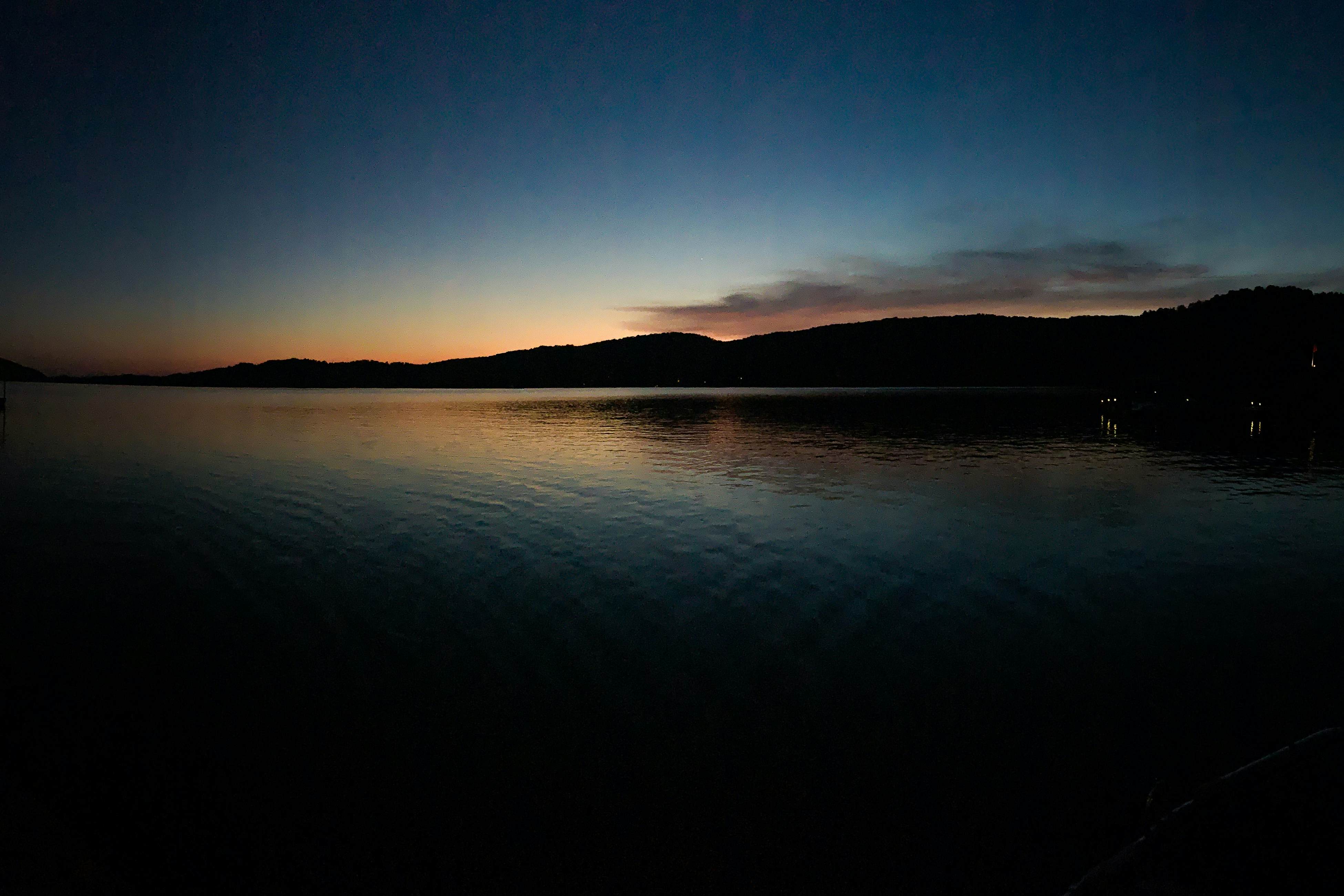 Waterfront living with private dock, private boat launch, kayaks & firepit