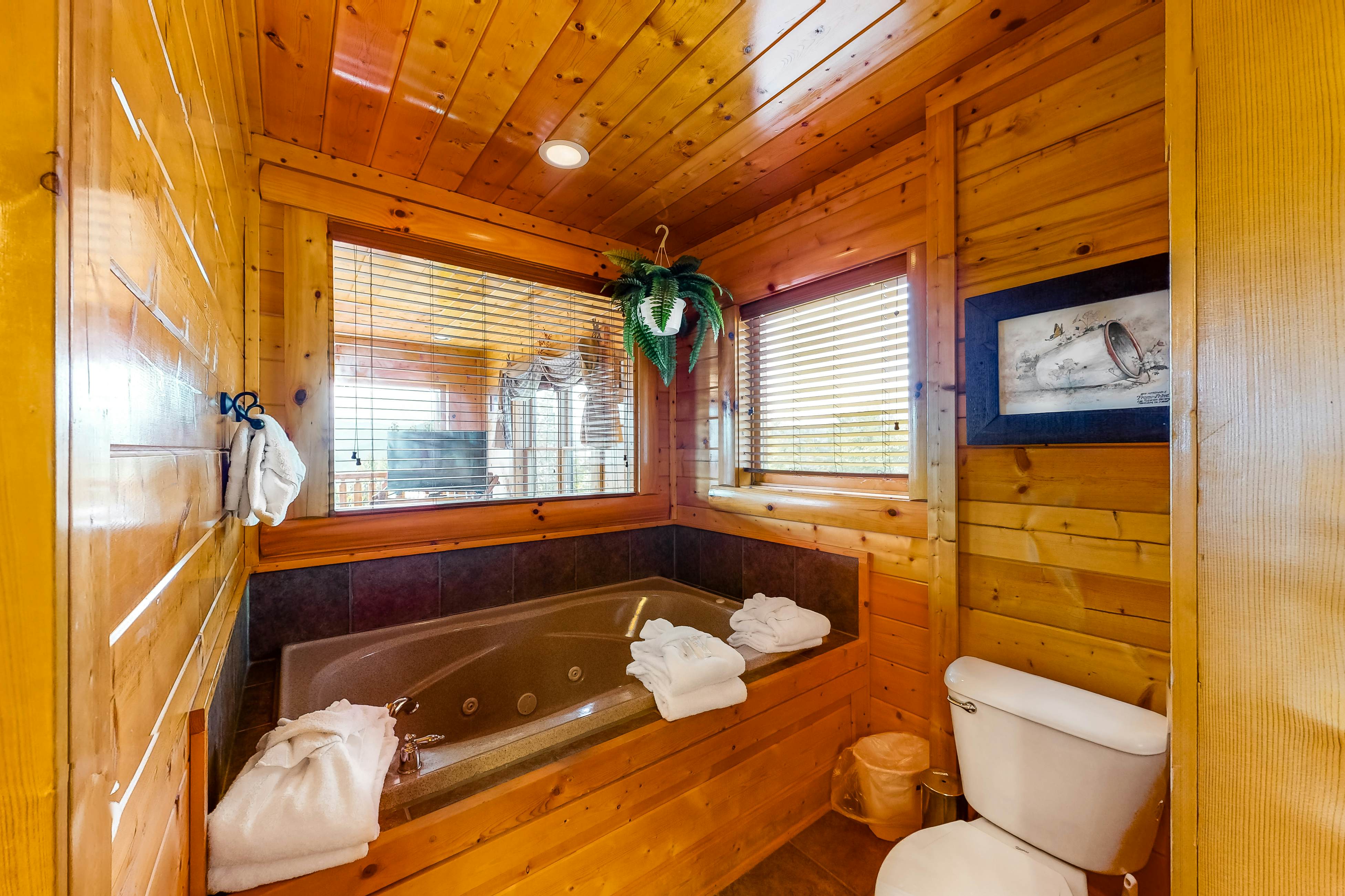 Cabin w/Pool Table, Foosball, Hot Tub & Mountain Views + Free Attraction Tickets