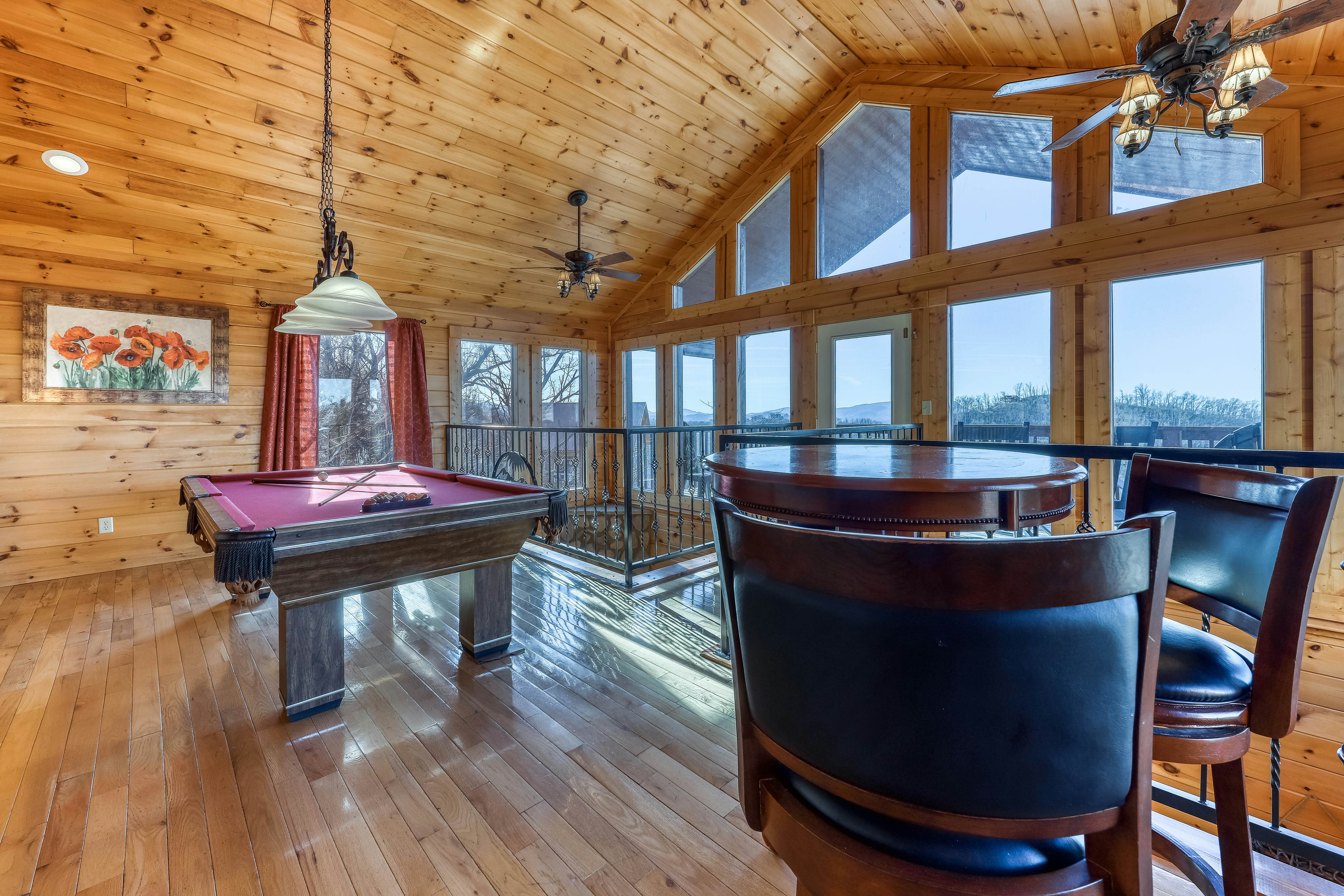 Cabin w/ Free Attraction Tickets, hot tub, theater, game room, & mountain views
