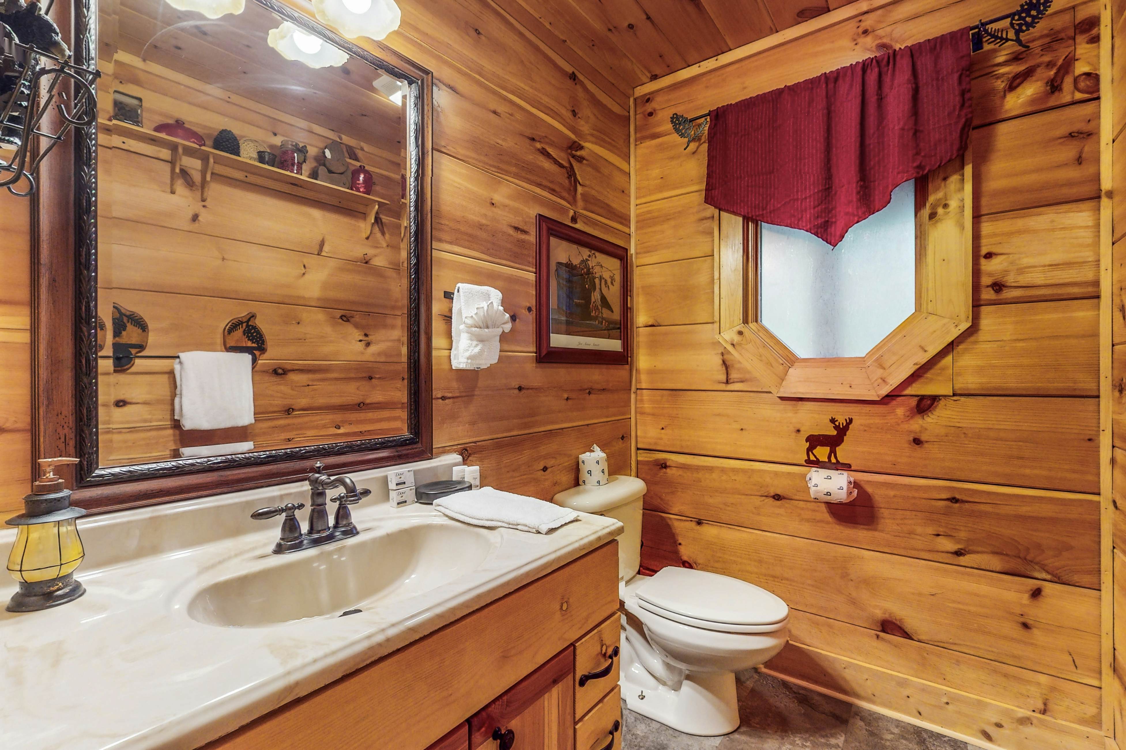Dog-Friendly Cabin w/ Hot Tub, Free Attraction Tickets, Pool Table, & Fireplace