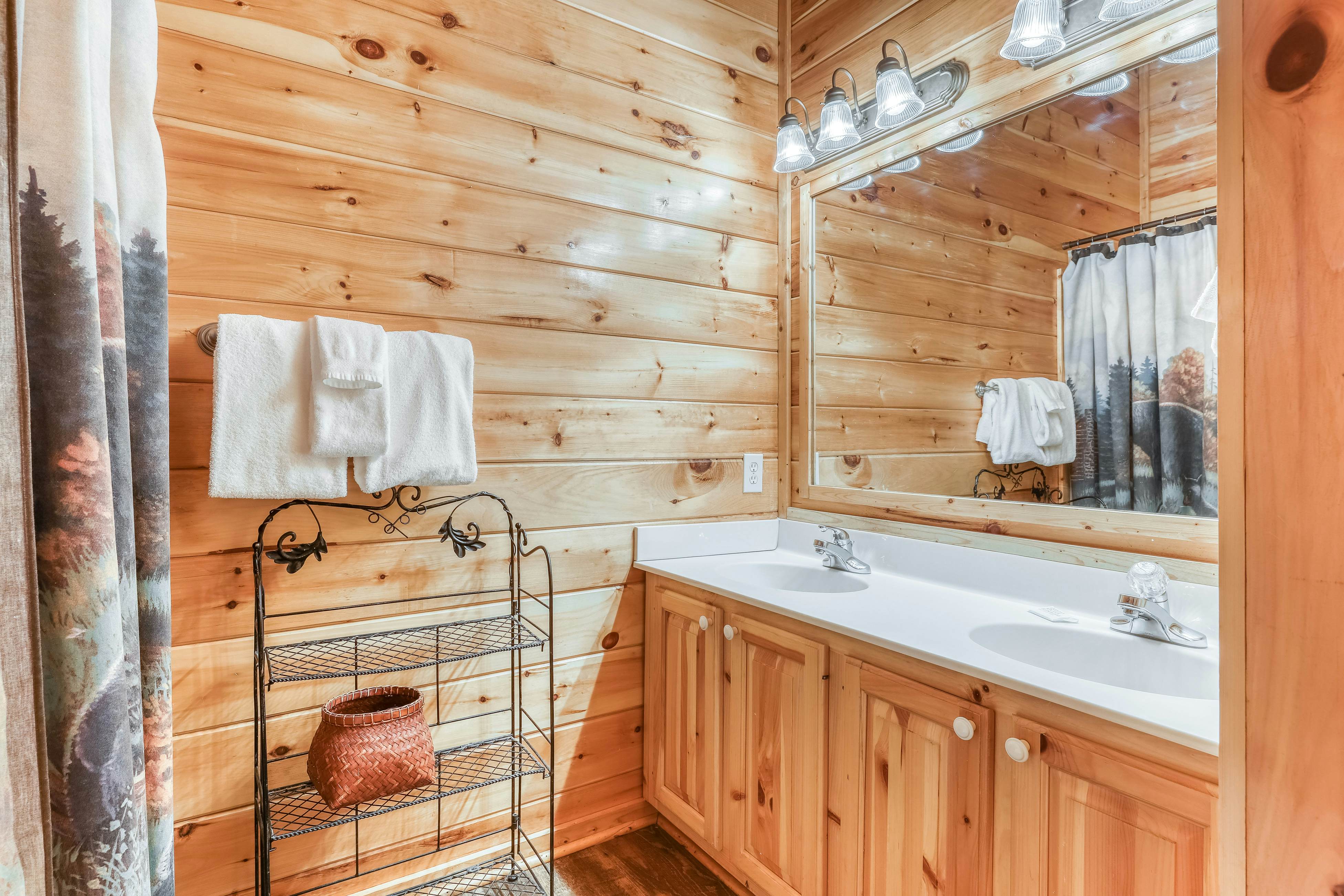 Rustic home w/ private hot tub, free WiFi, full kitchen, & shared pool access