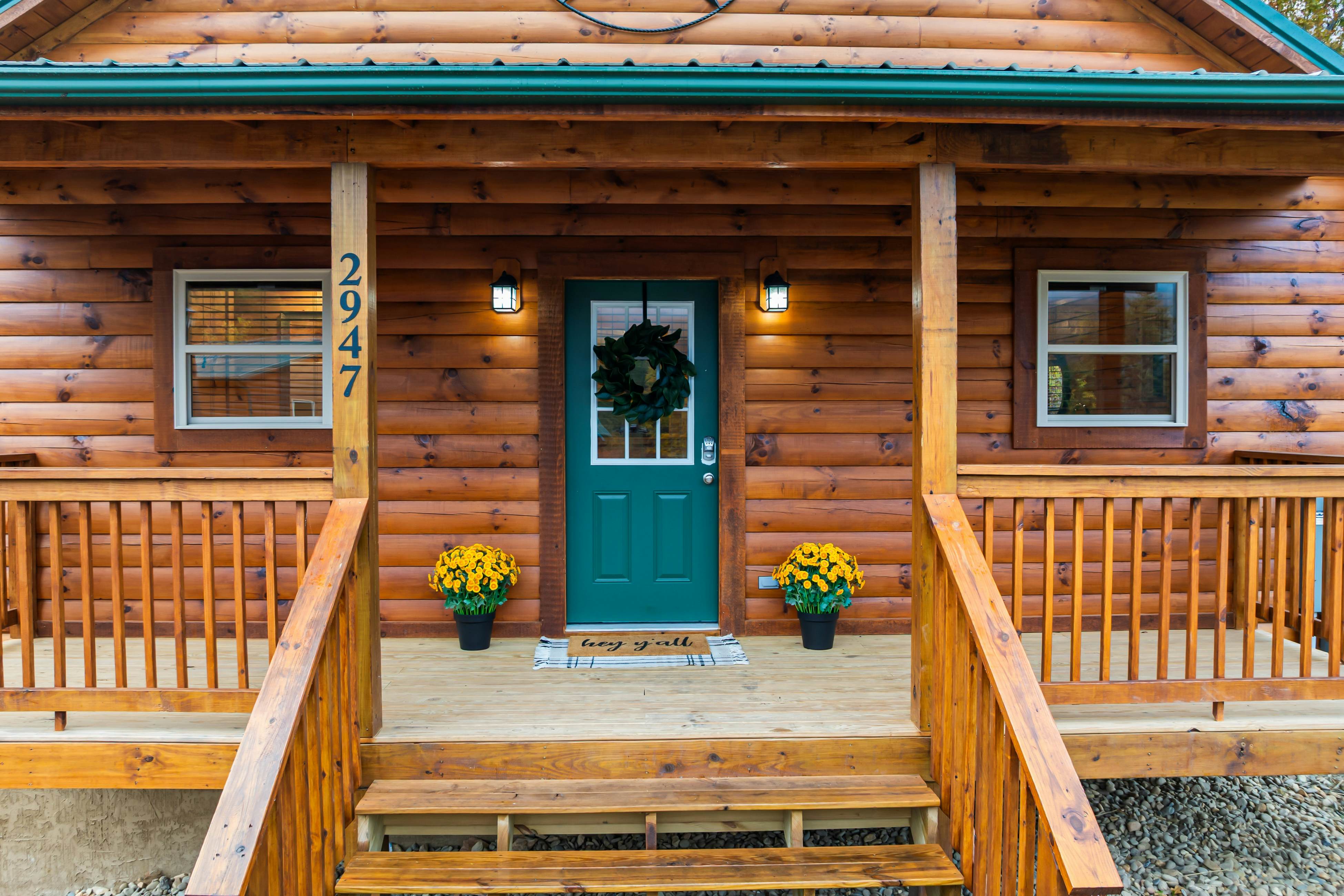 Brand New Luxe Cabin, Sleeps 6・Hot tub・Pool Table