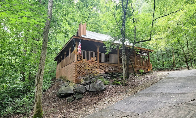 Treetop Cabin, Sleep 4・Hot Tub・Seasonal Pool・Grill