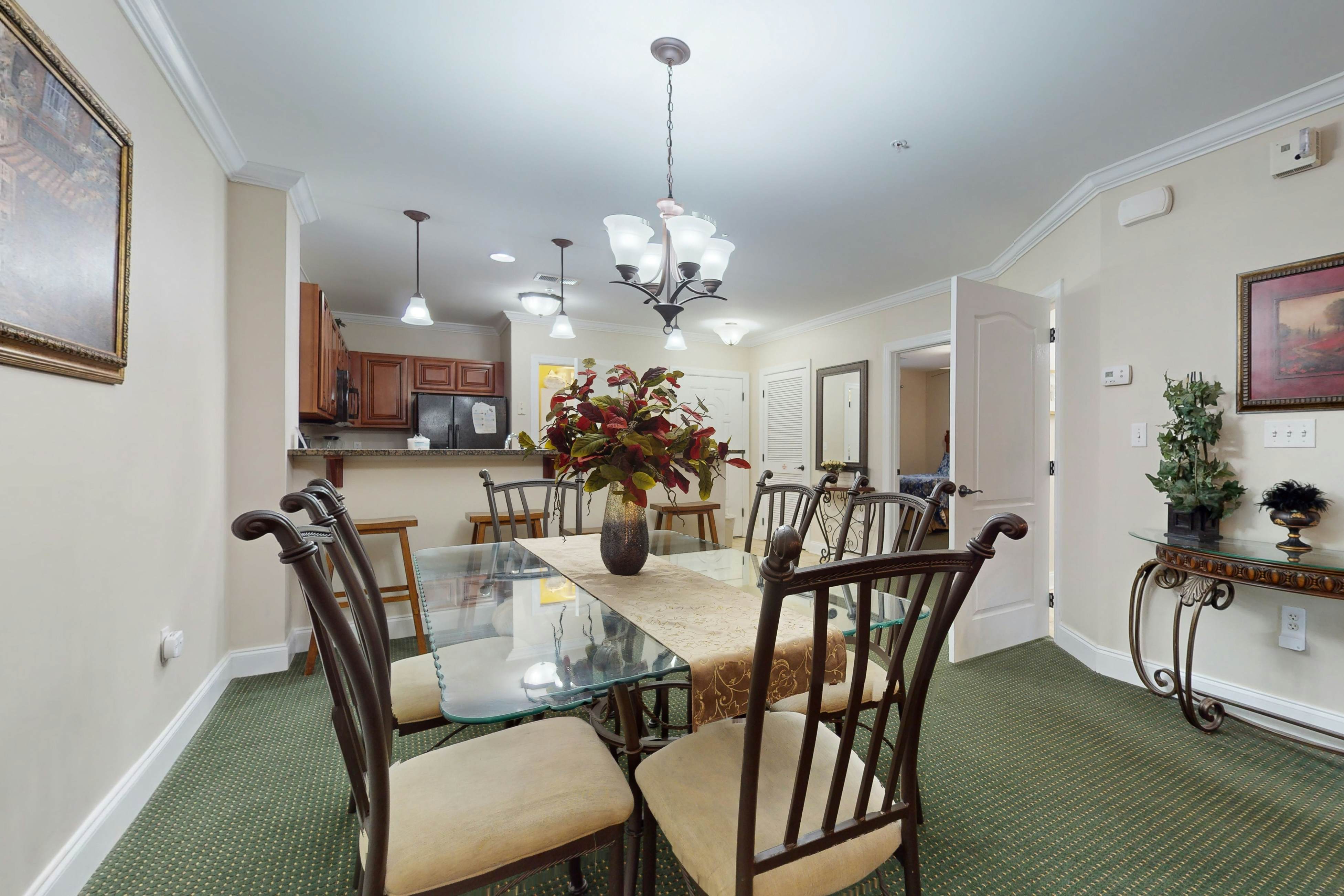 Mountain view condo w/ free attraction tickets, fireplace, & seasonal pool