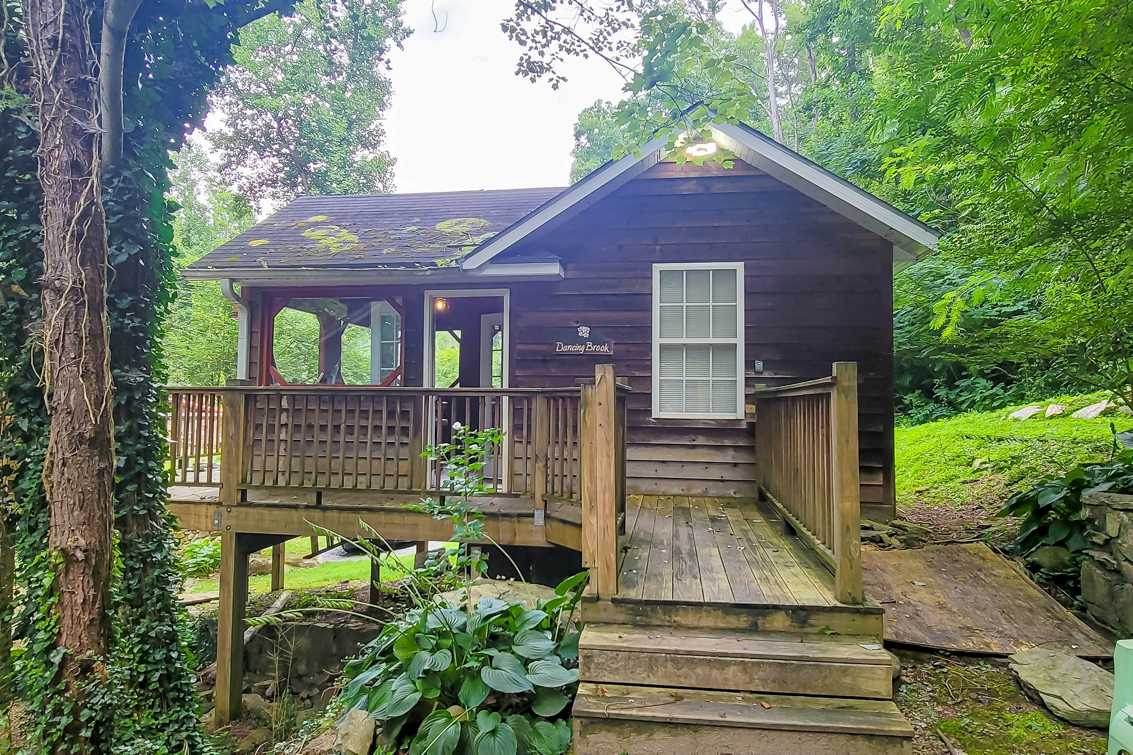 Cozy Creekside Cabin, Sleeps 12・Decks・Free Tickets