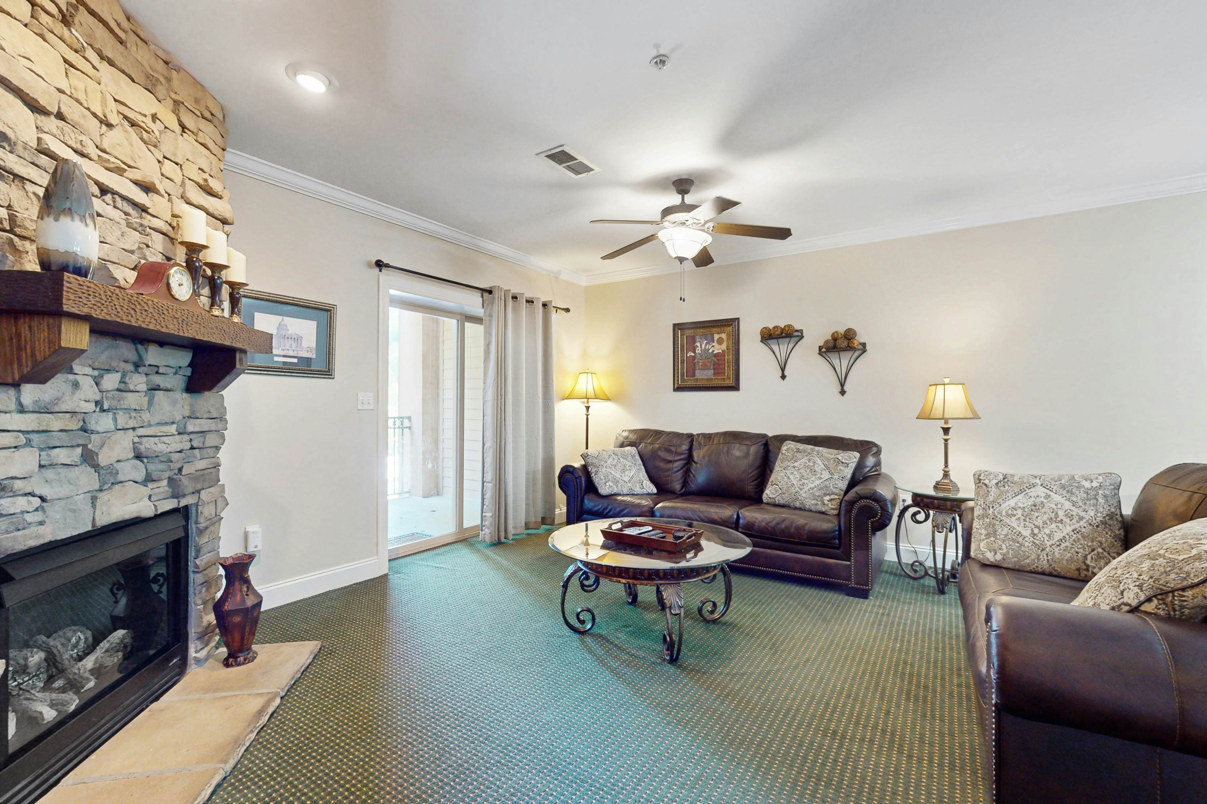 Central condo with private balcony, free attraction tickets, & pool/hot tub