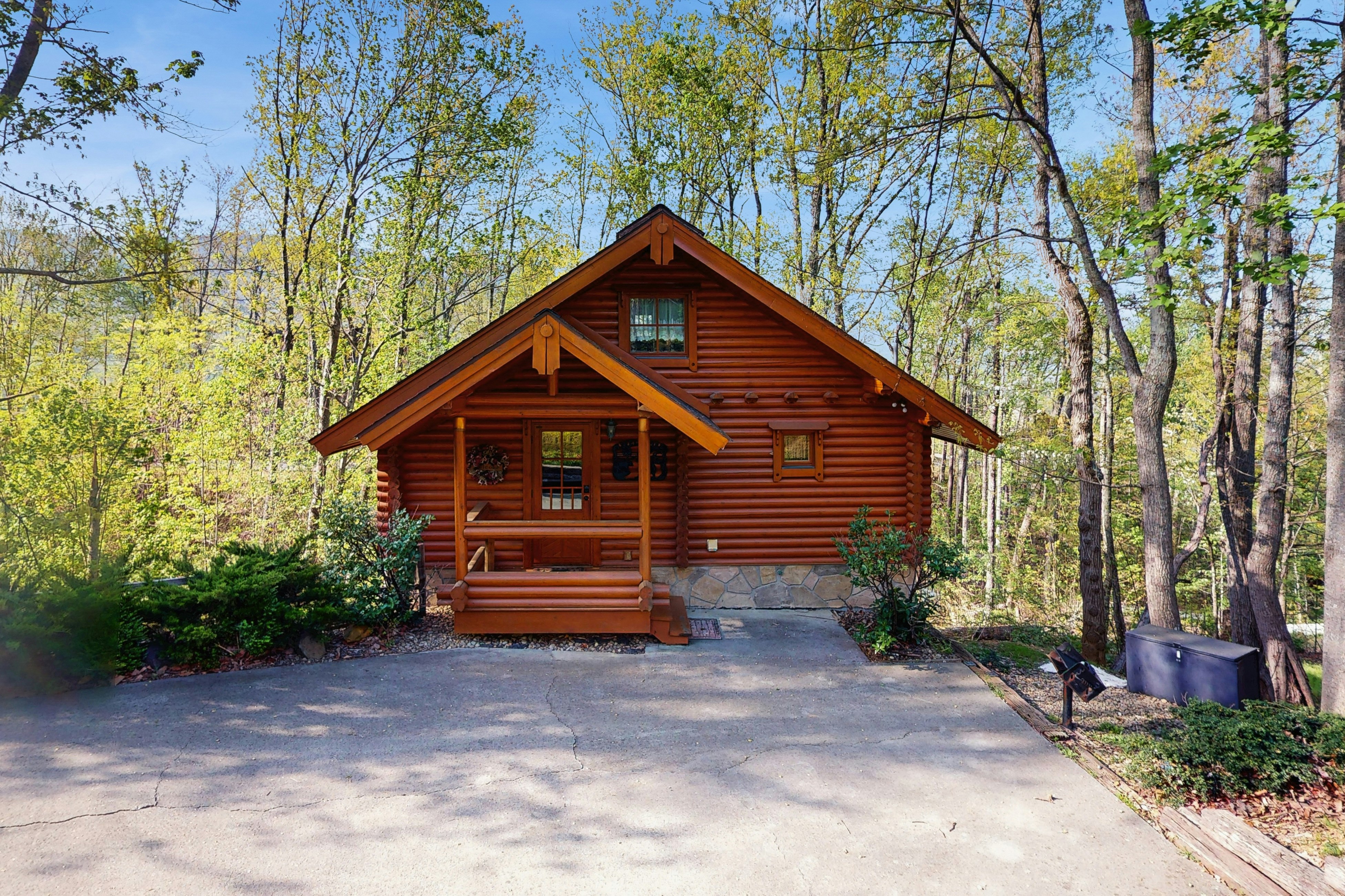 Peaceful Log Cabin, Sleeps 6・Hot tub・Fireplace