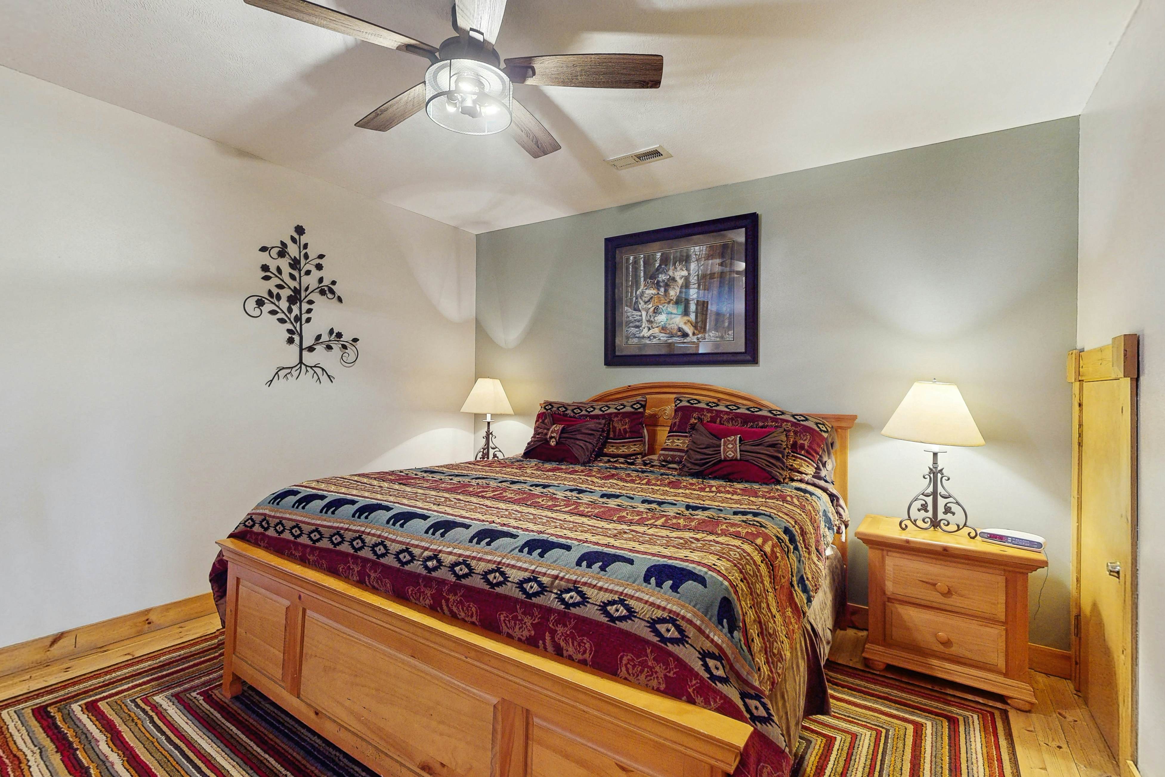 Peaceful Log Cabin, Sleeps 6・Hot tub・Fireplace