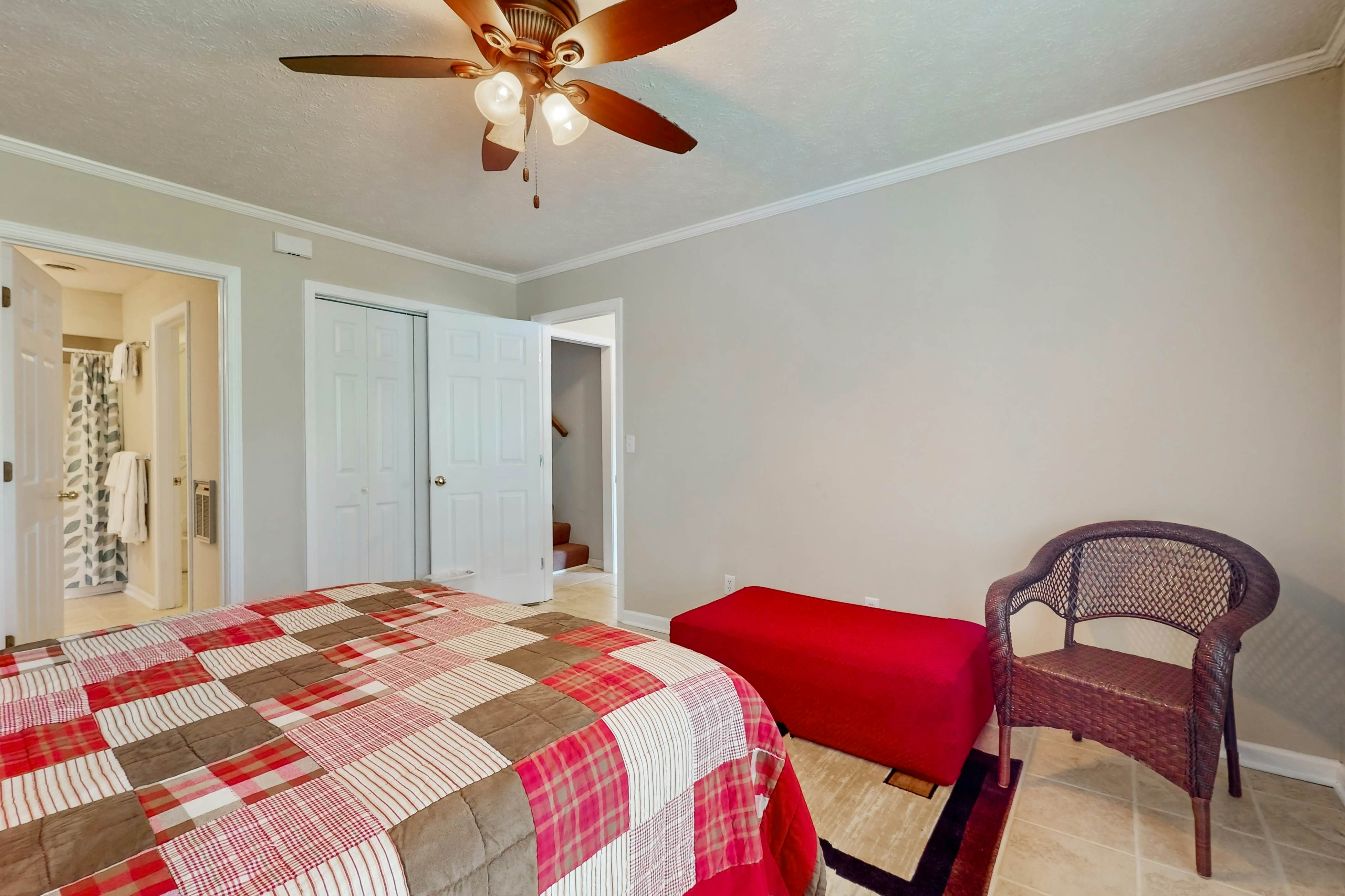 Lake front home with games, fire pit, gas grill and dock