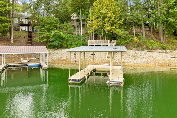 Lakefront Norris Cabin Retreat・Dock・Games・Hot Tub