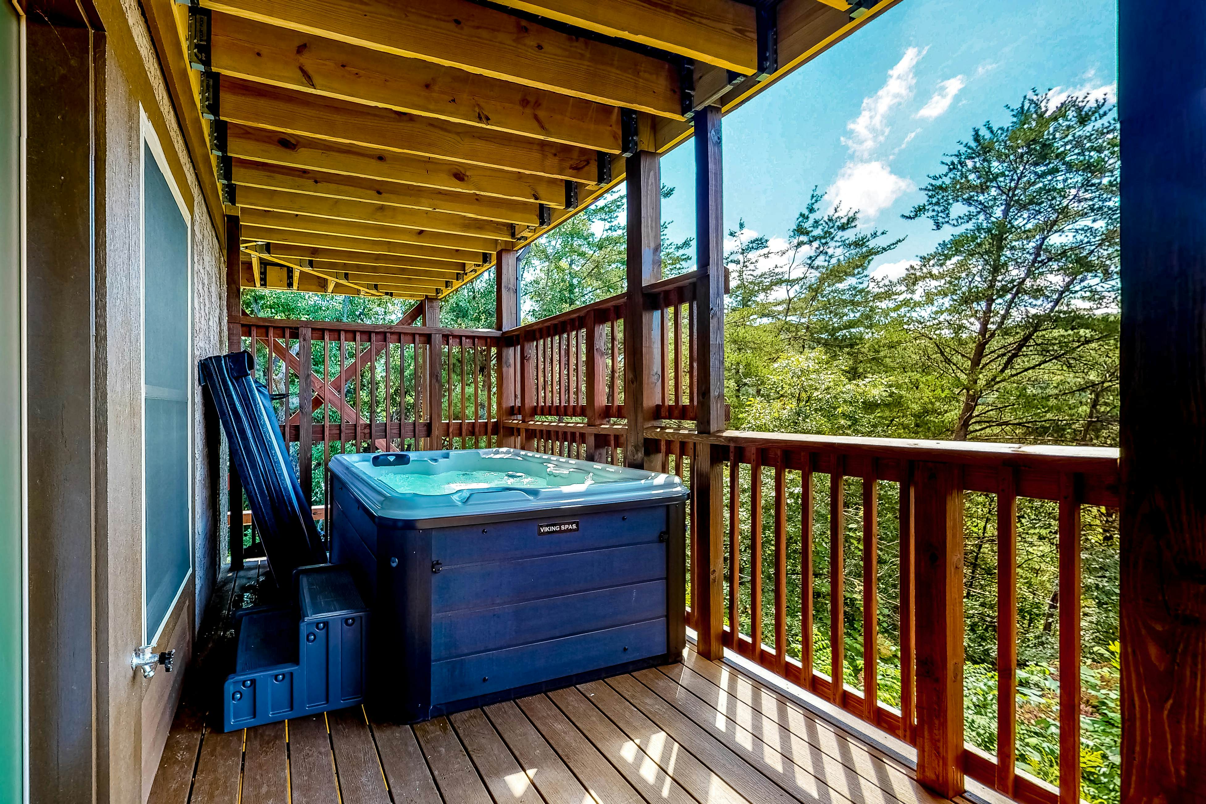 Hillside Cabin w/ Free Attraction TIckets, Private Hot Tub, & Stunning Views