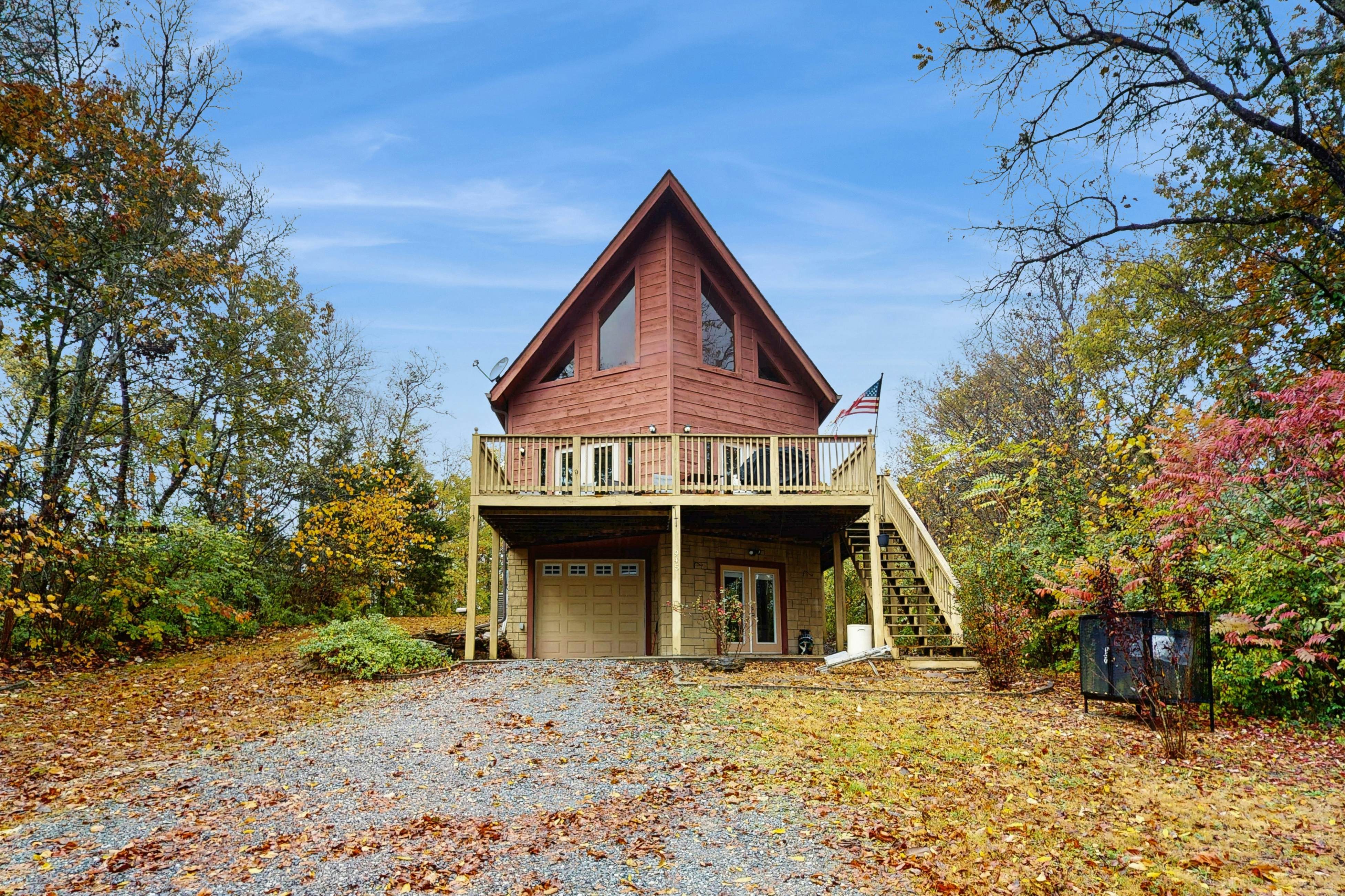 Unique Cabin, Sleep 6・Amazing Mtn View・Pond Access