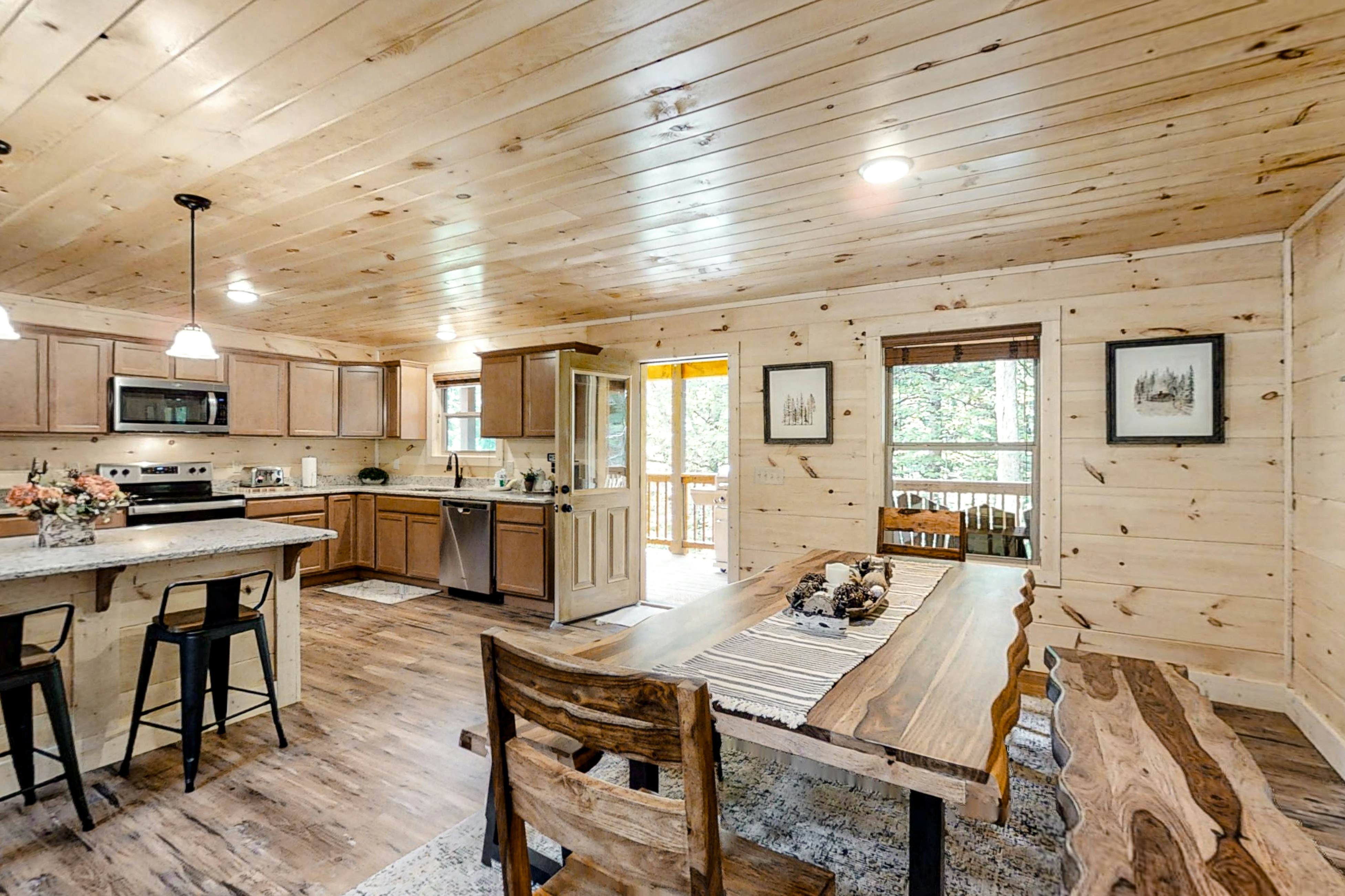 Dog-Friendly Cabin w/Hot Tub, Deck, & Shared Pool + Free Attraction Tickets