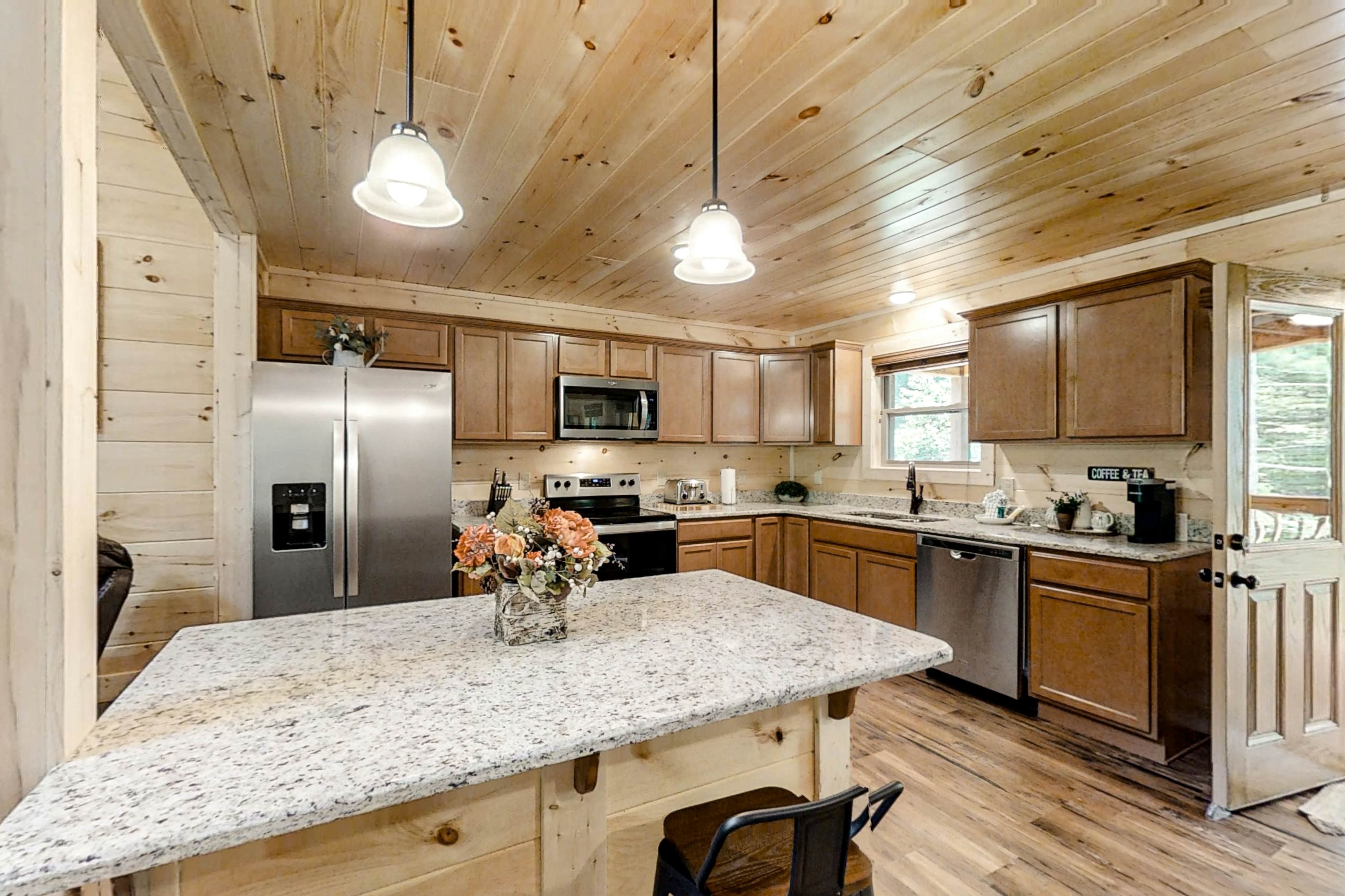 Dog-Friendly Cabin w/Hot Tub, Deck, & Shared Pool + Free Attraction Tickets