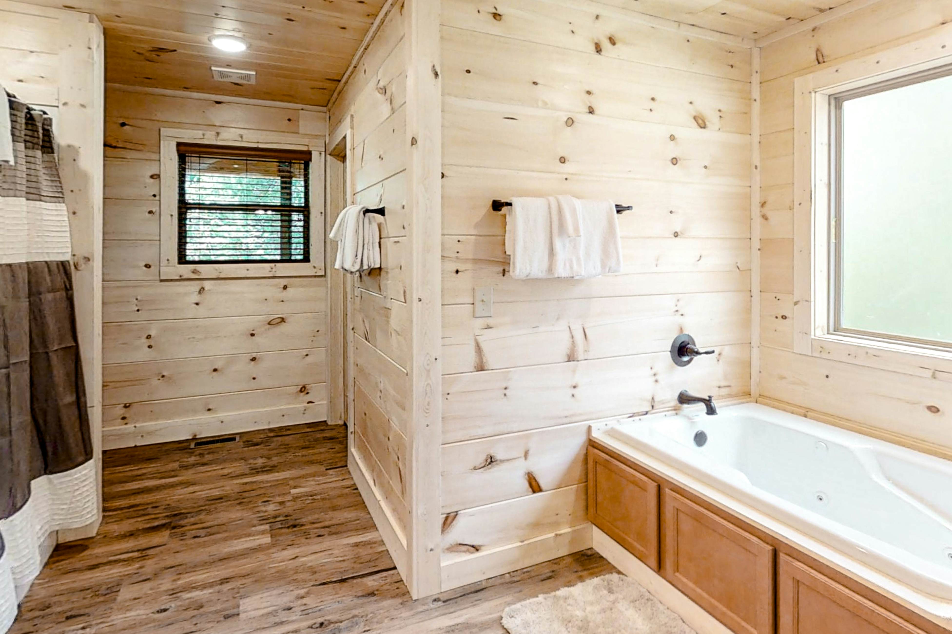 Dog-Friendly Cabin w/Hot Tub, Deck, & Shared Pool + Free Attraction Tickets