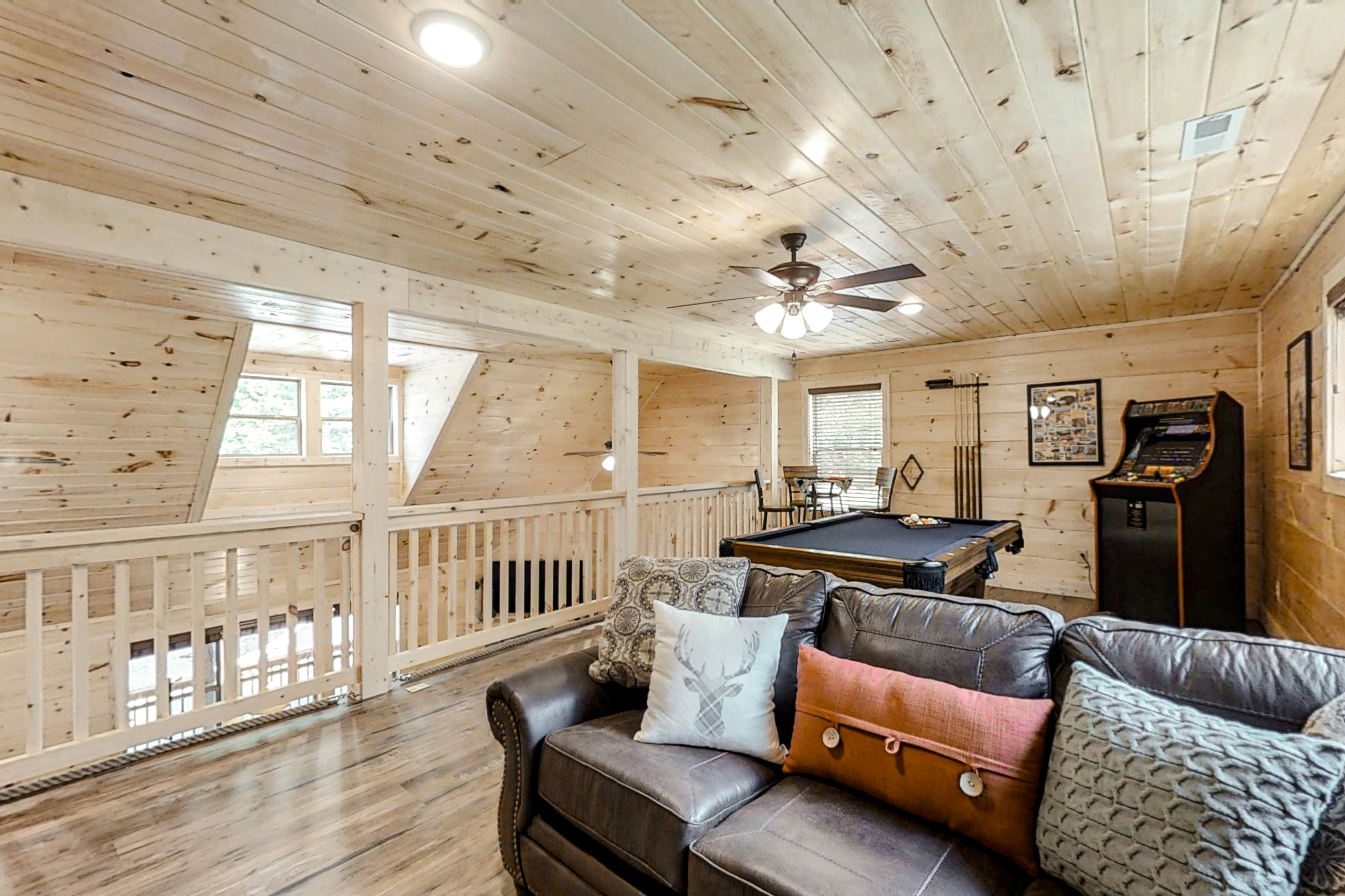 Dog-Friendly Cabin w/Hot Tub, Deck, & Shared Pool + Free Attraction Tickets