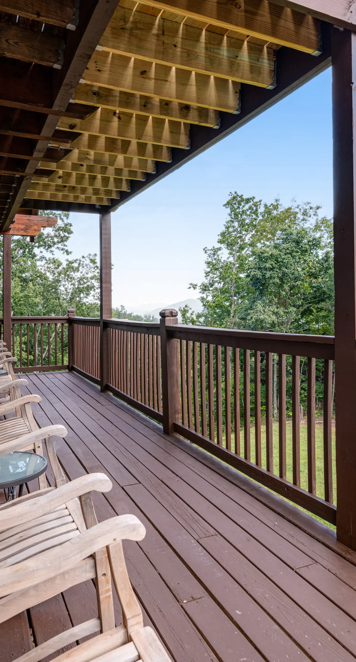 Log Mtn Escape ・Stunning Views・Deck・Firepit・Games