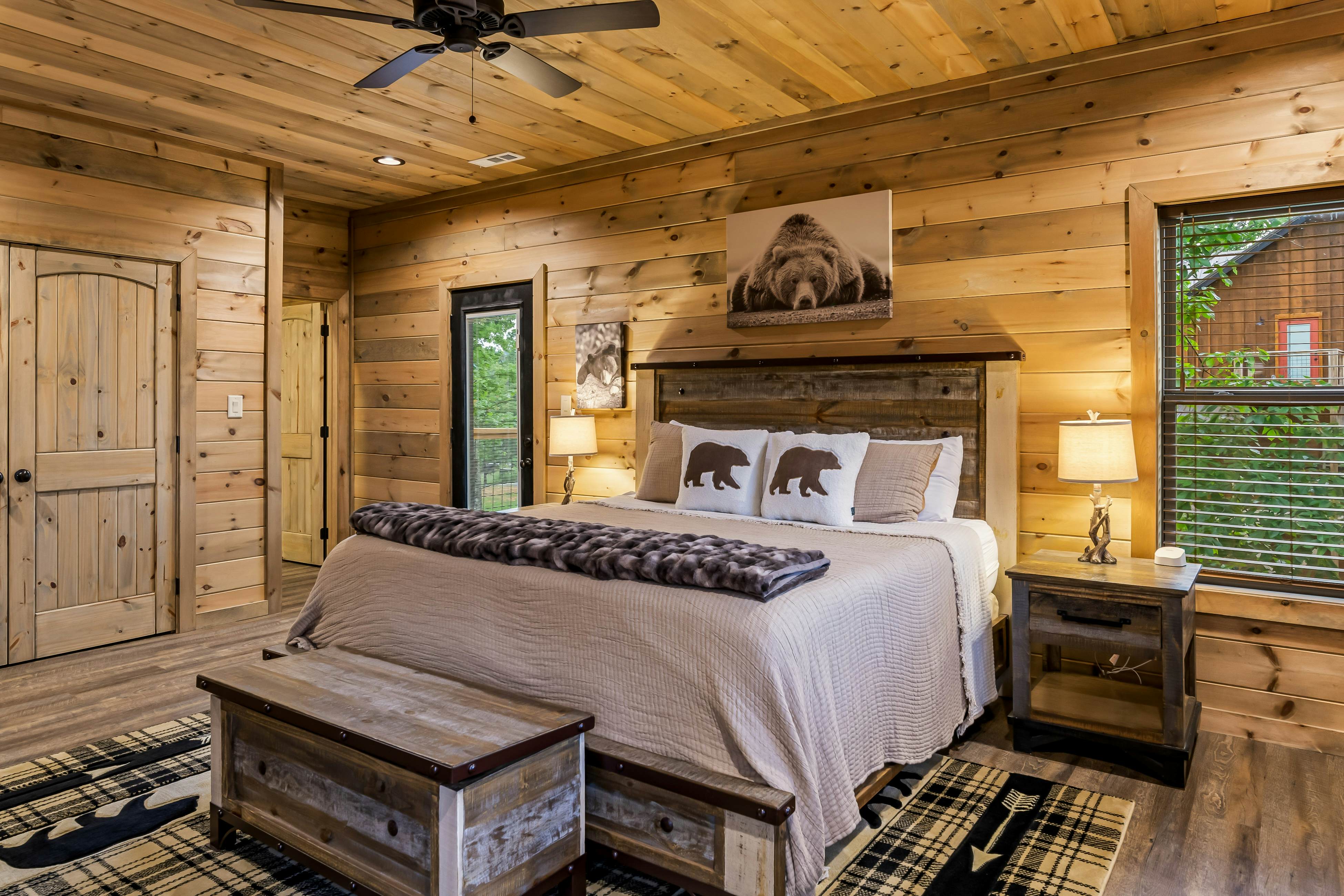 Spacious Scenic Cabin, Sleep 12・Games・Hot Tub・View