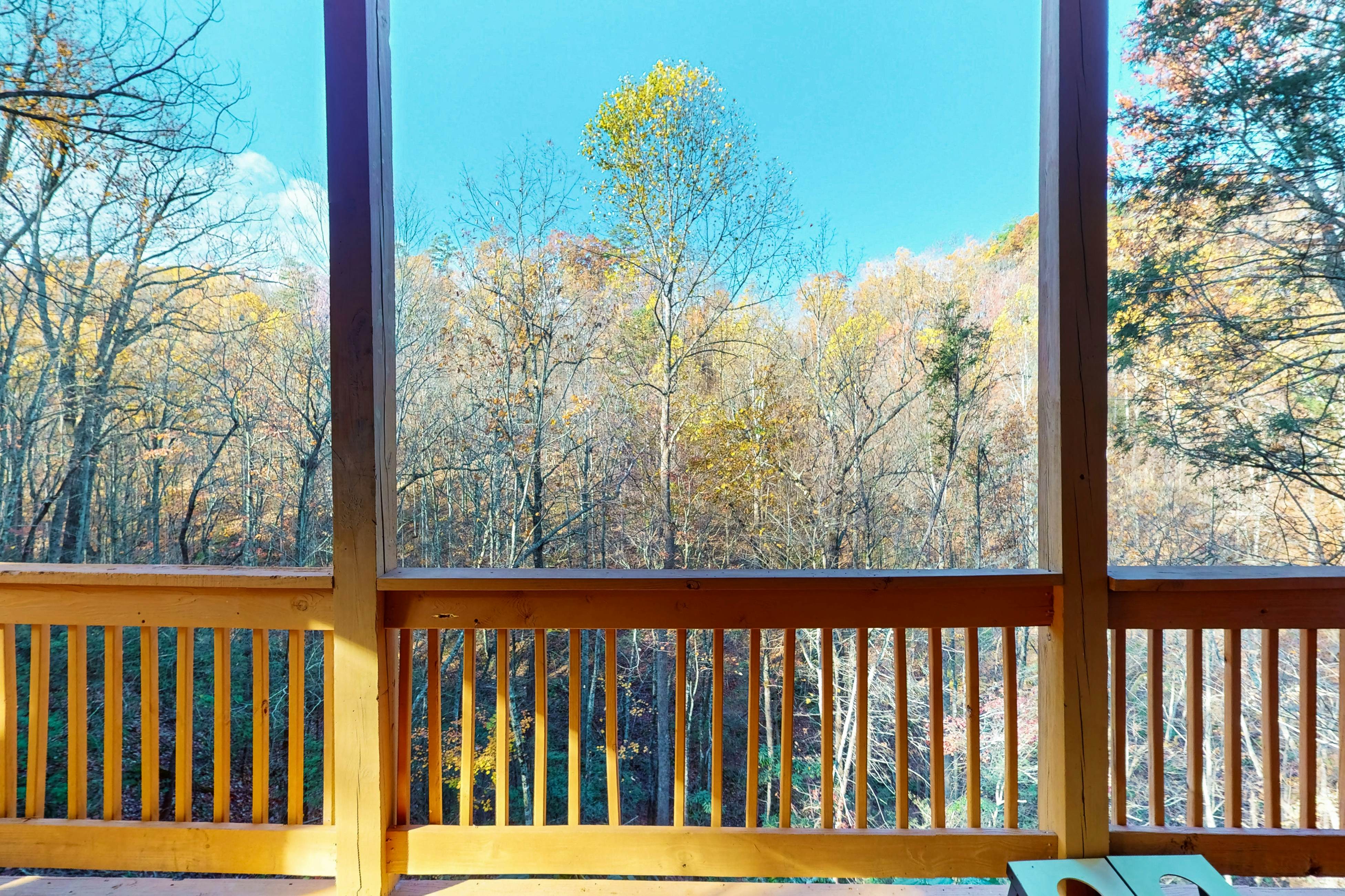 Comfy cabin w/pool table, theater, hot tub, Foosball, & free attraction tickets