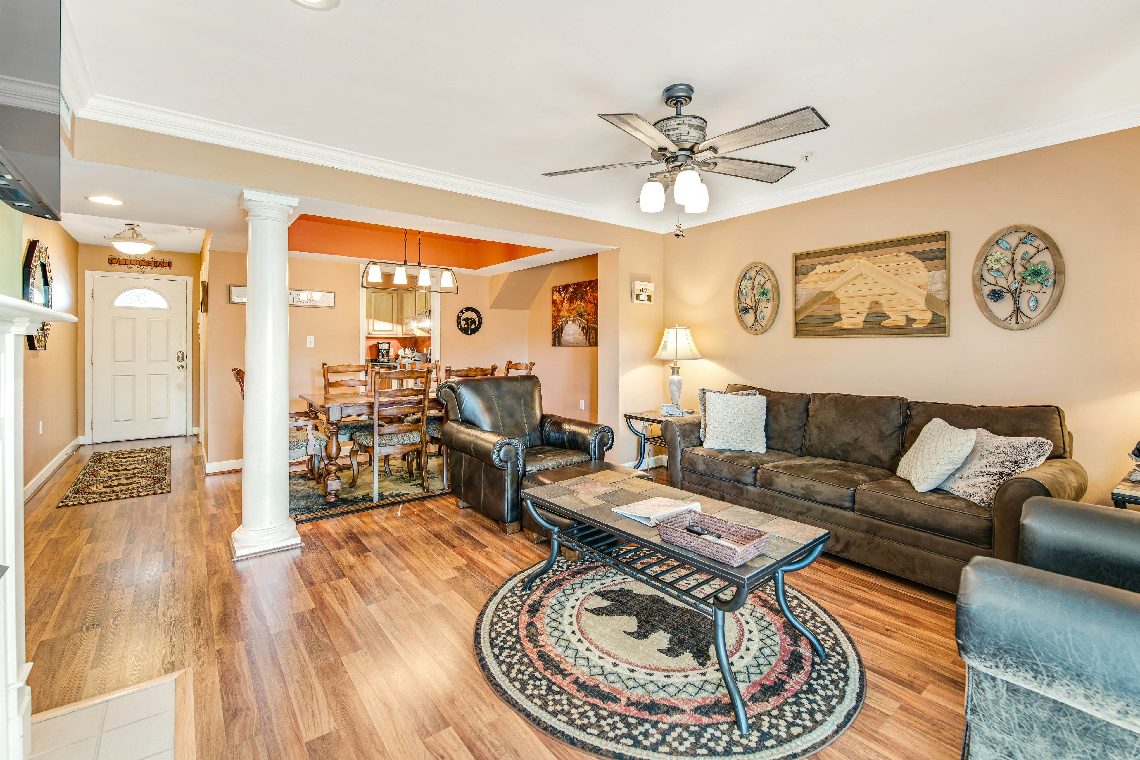 Dreamy Condo Near Downtown with Creek Views, Pool, & Free Attraction Tickets