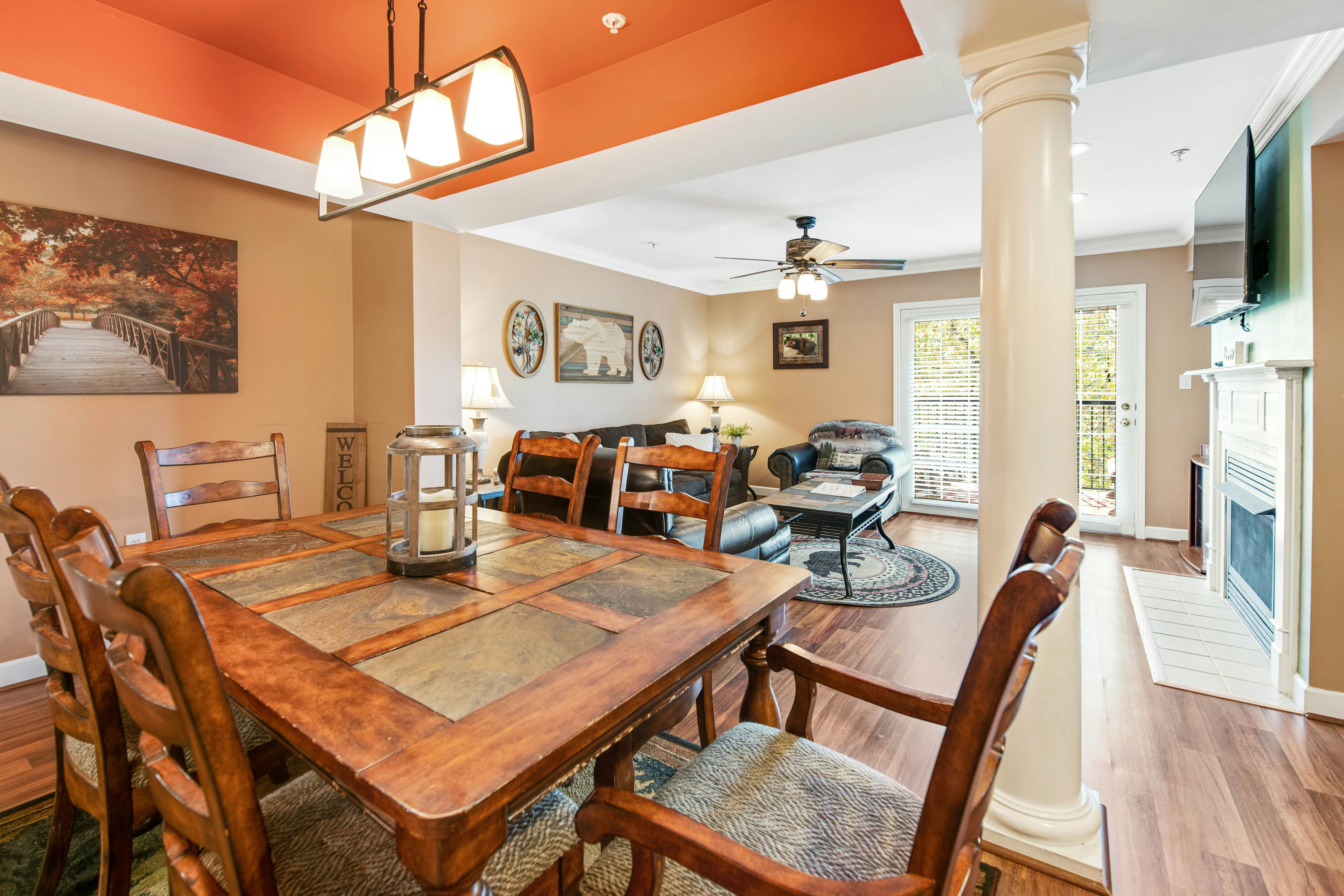 Dreamy Condo Near Downtown with Creek Views, Pool, & Free Attraction Tickets