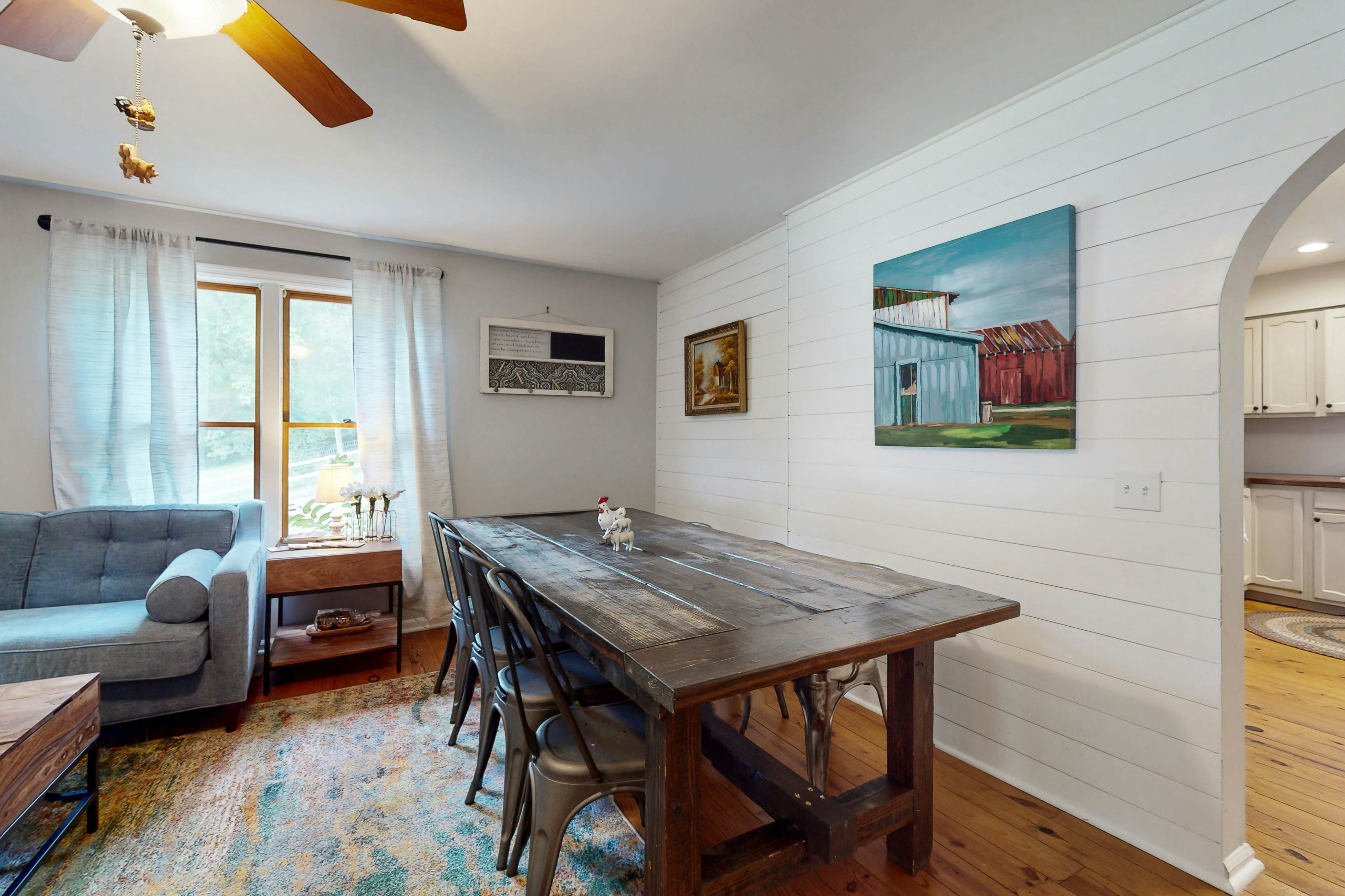 Classic farmhouse-style home w/ front porch, hot tub, & free attraction tickets