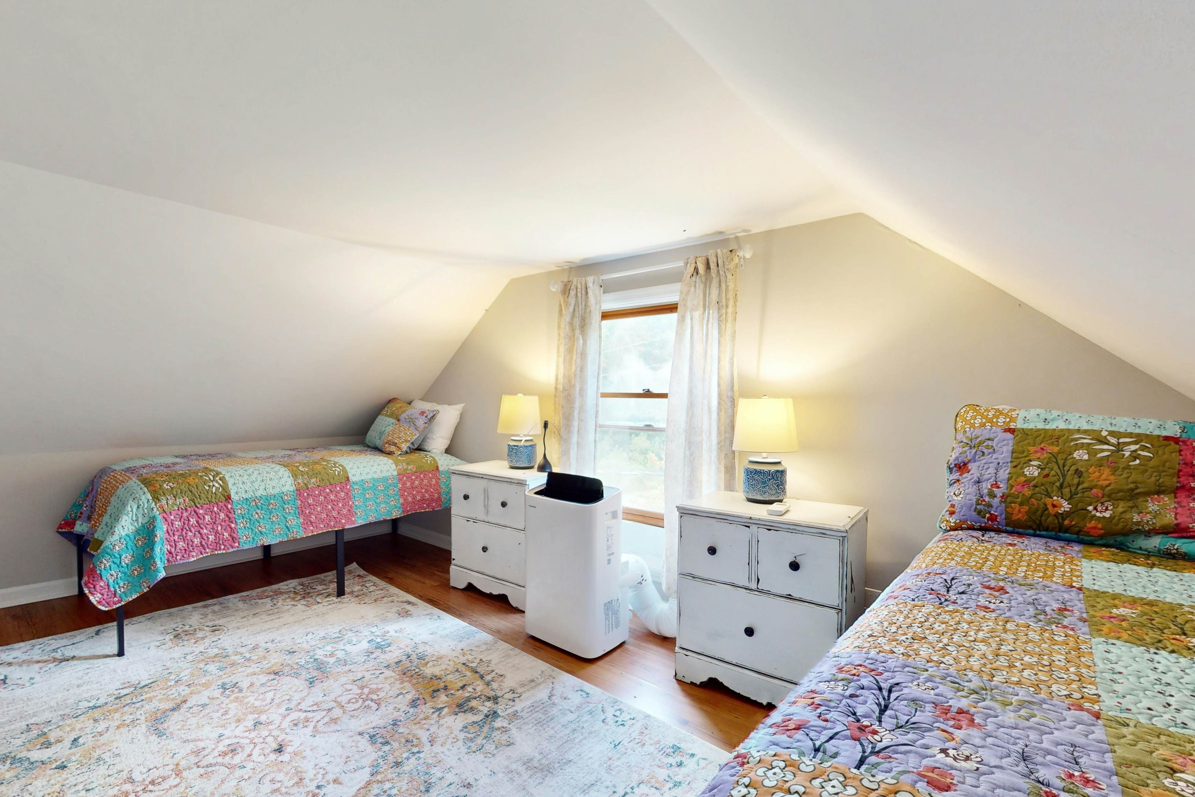 Classic farmhouse-style home w/ front porch, hot tub, & free attraction tickets