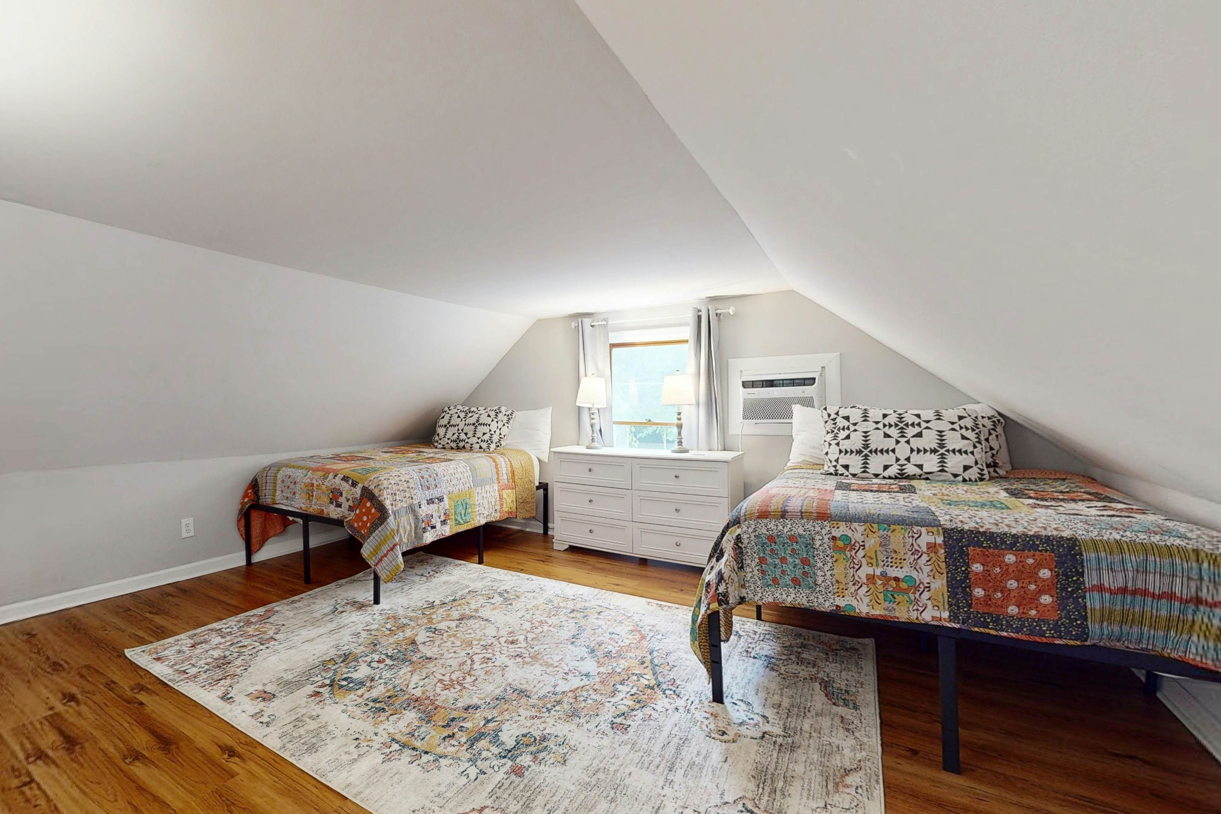 Classic farmhouse-style home w/ front porch, hot tub, & free attraction tickets