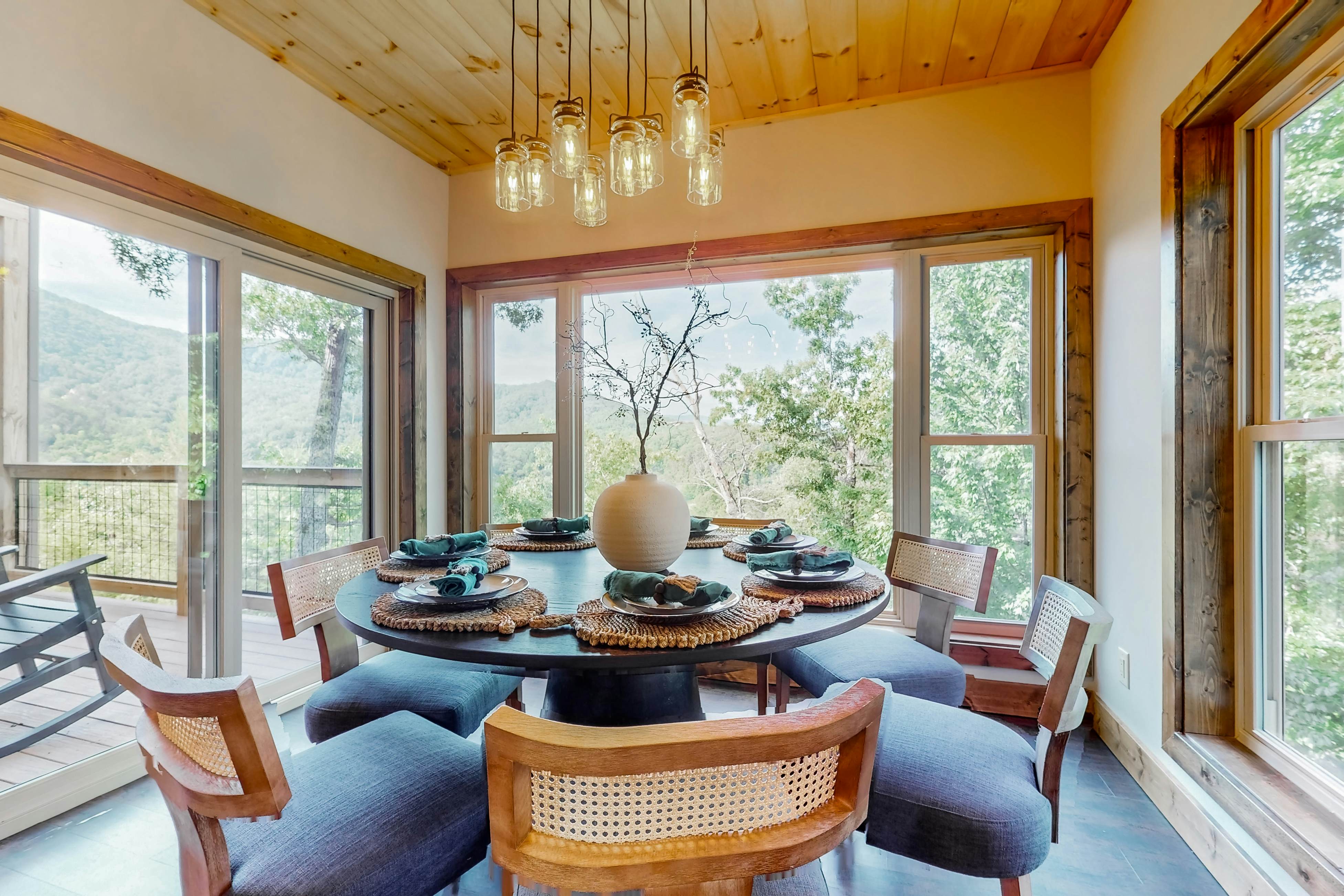 Modern Luxe Cabin w/Hot Tub, Mountain Views, Game Room, +Free Attraction Tickets