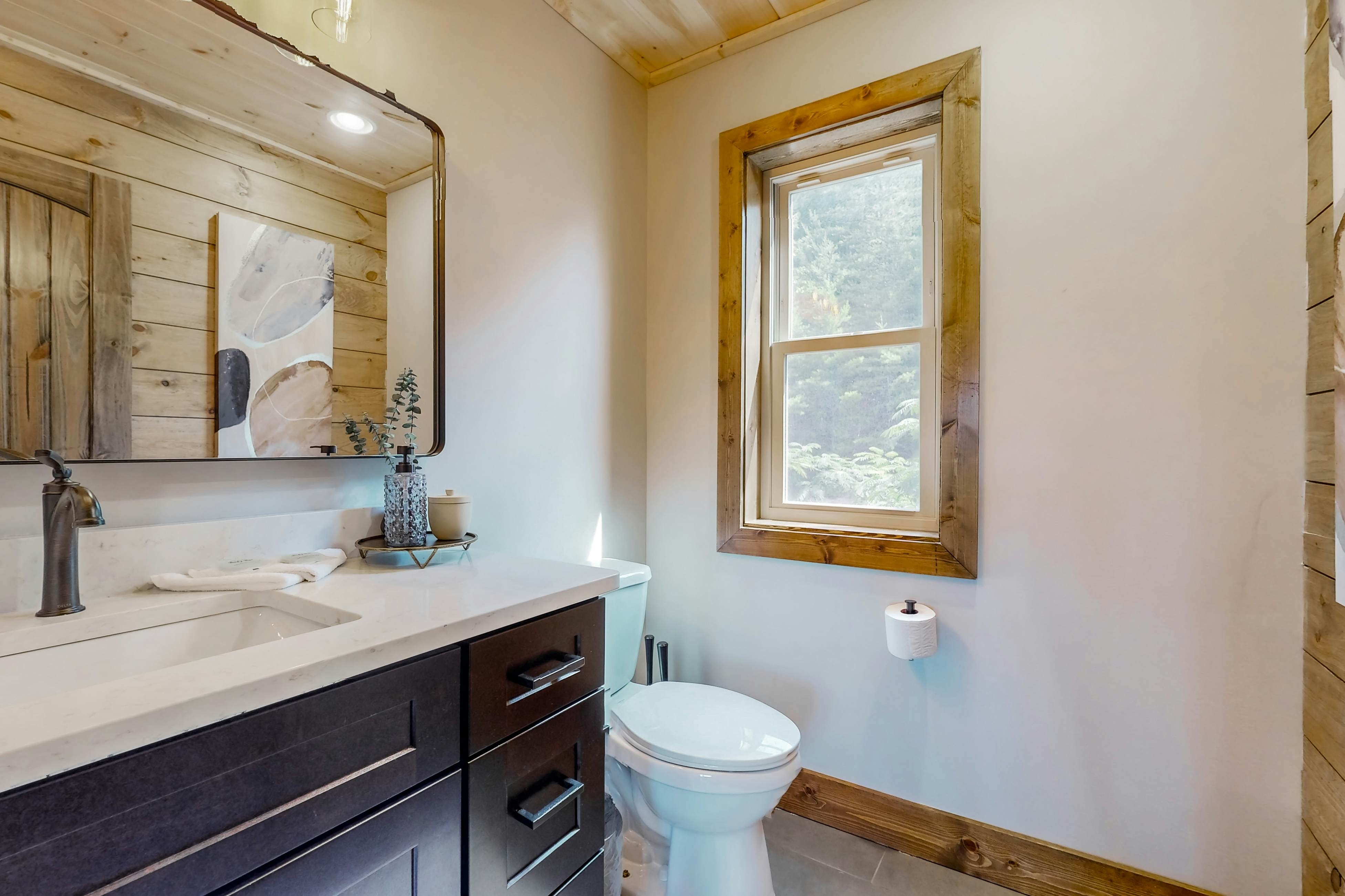 Modern Luxe Cabin w/Hot Tub, Mountain Views, Game Room, +Free Attraction Tickets