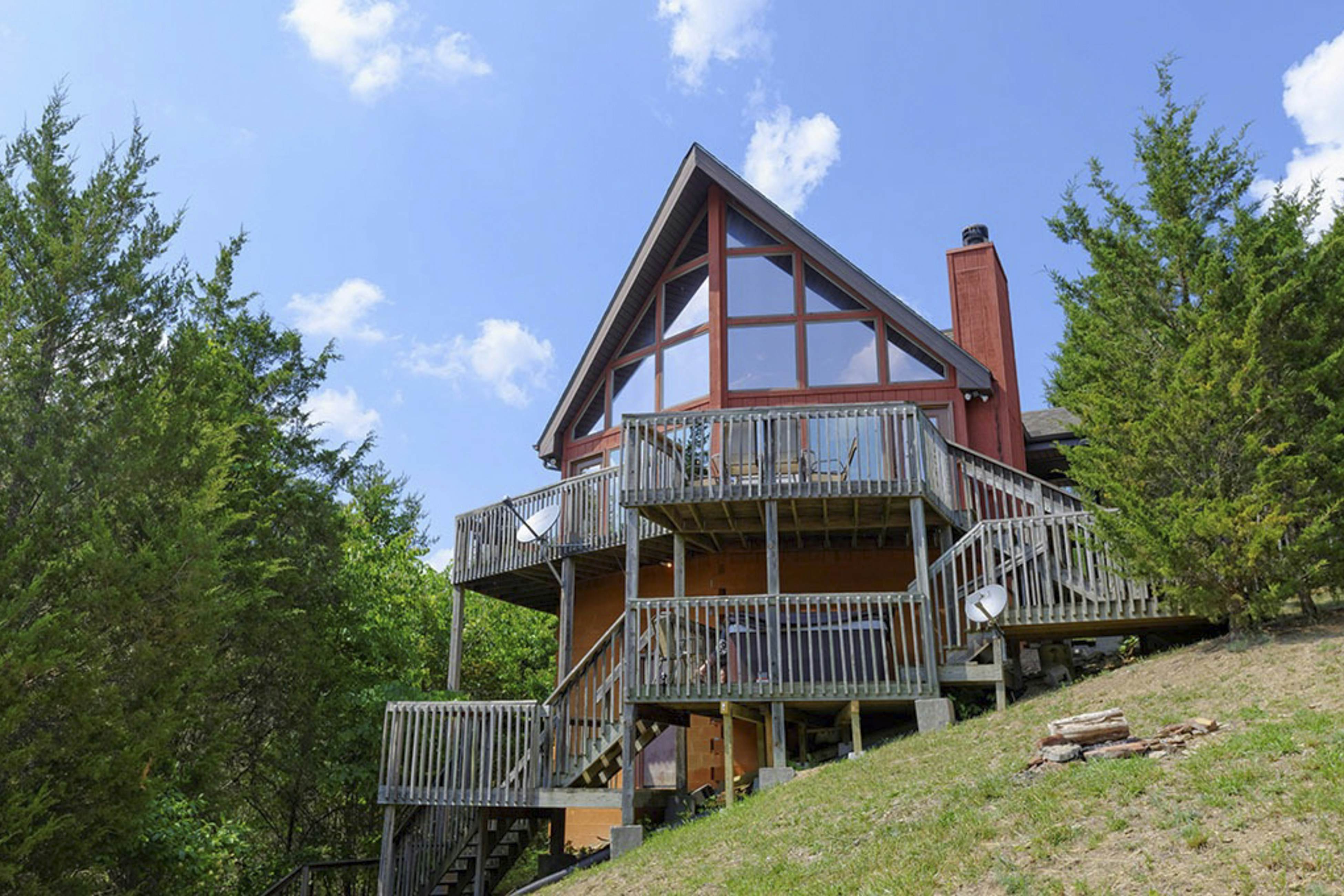 Stunning Lakefront Home・Dock・Fire Pit・Pool table