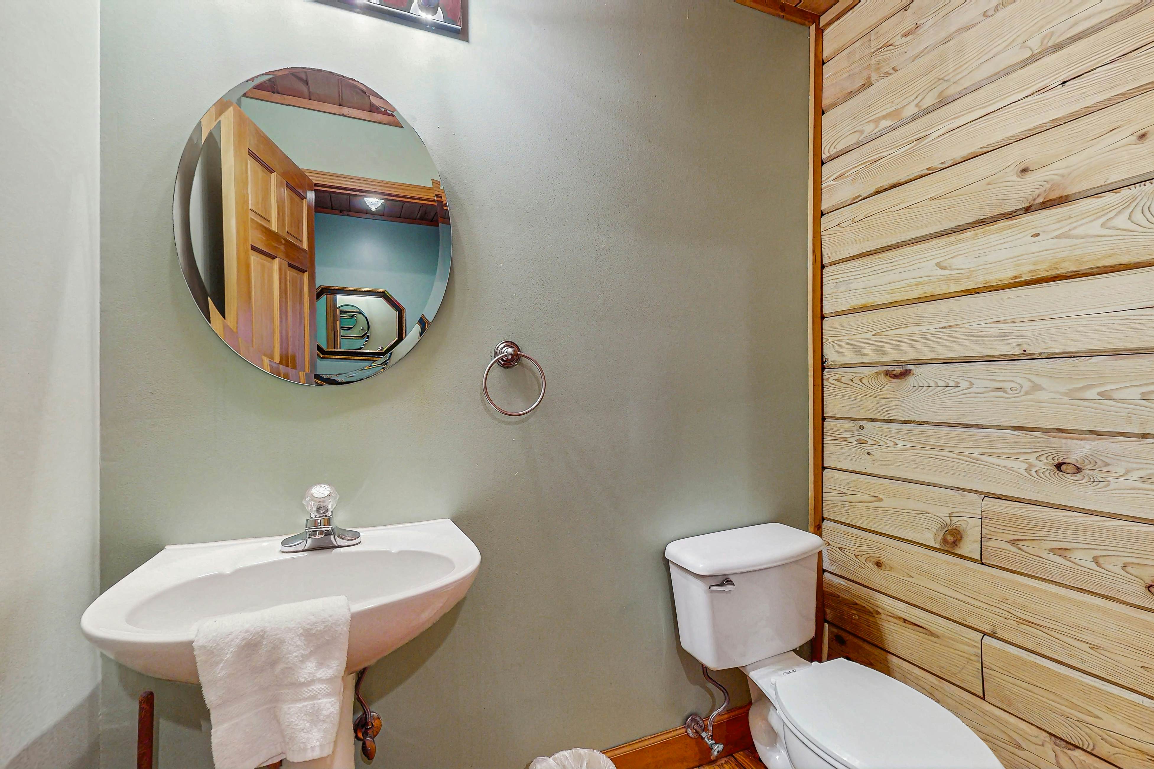 Dog-friendly lake home with private floating dock - jetted tub, firepit, & decks