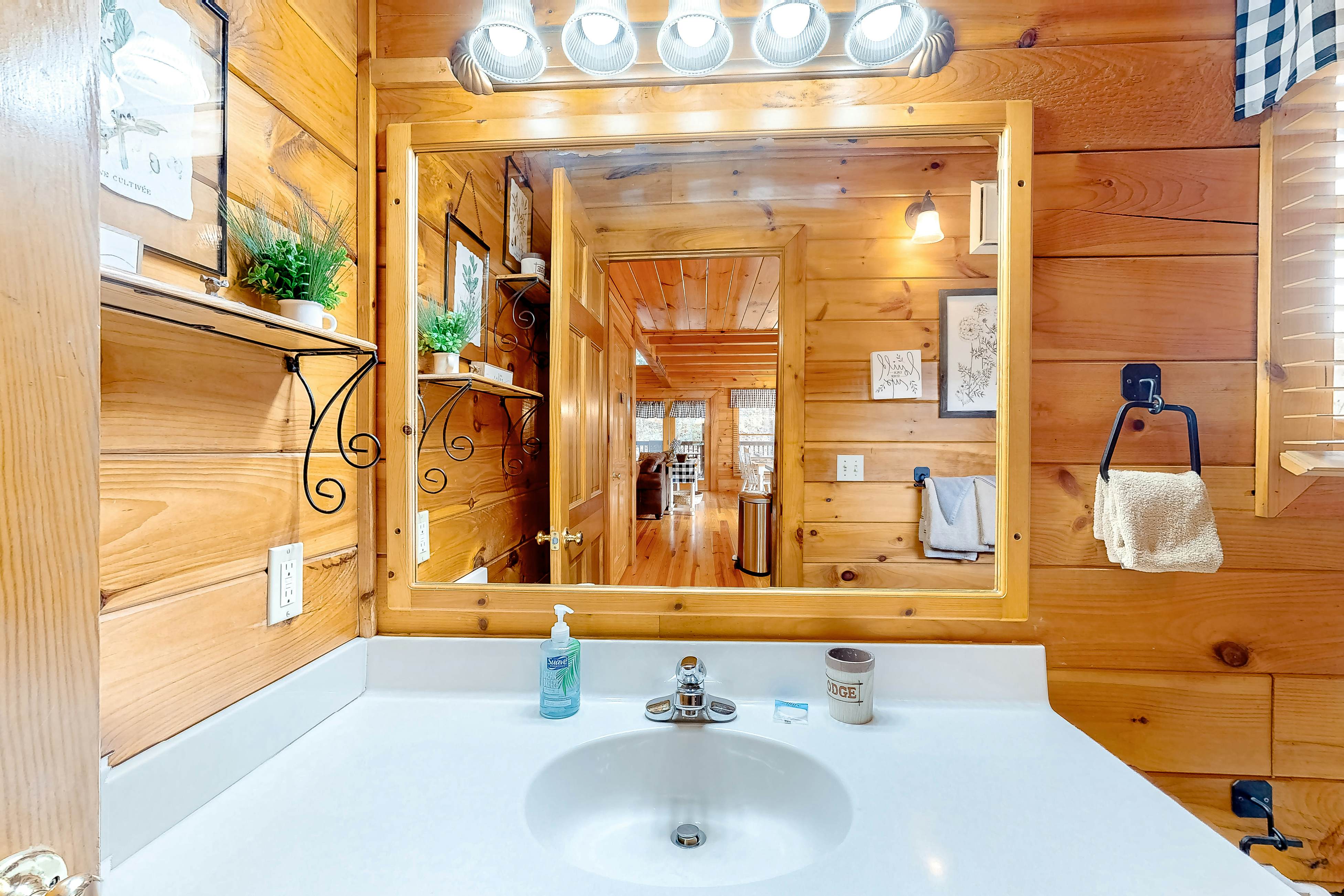 Dog-friendly cabin with hot tub & Free Attraction Tickets - 3 min to Parkway