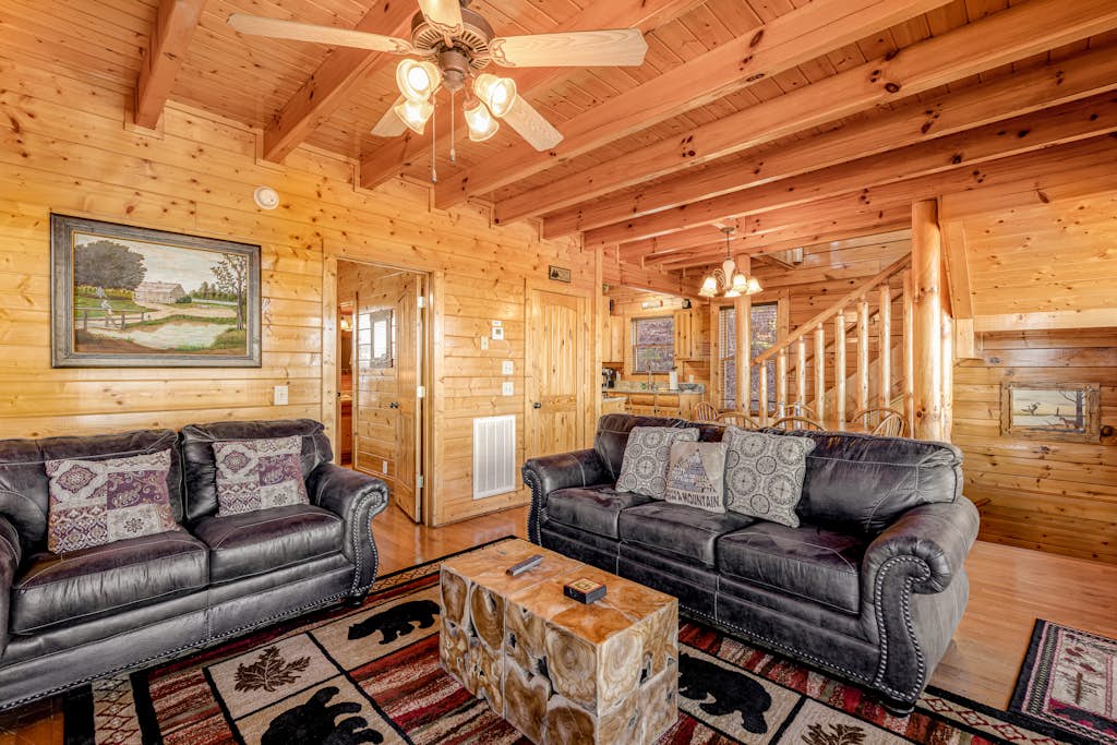 Mtn Retreat, for 12, Hot Tub, Games, Deck, Shared Pool