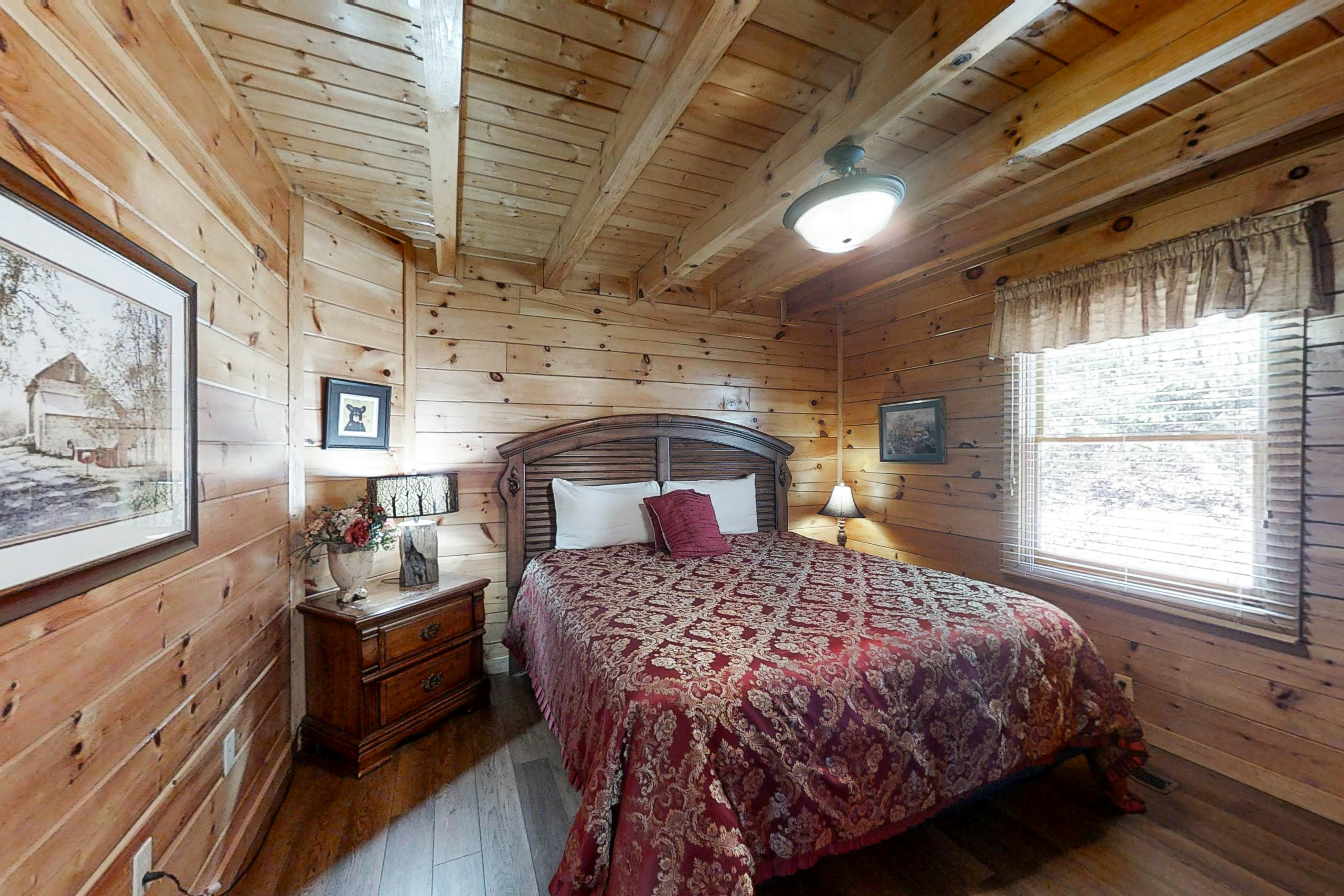 Elegant Two-Story Cabin w/ Free Attraction Tickets, Hot Tub, & Pool Table