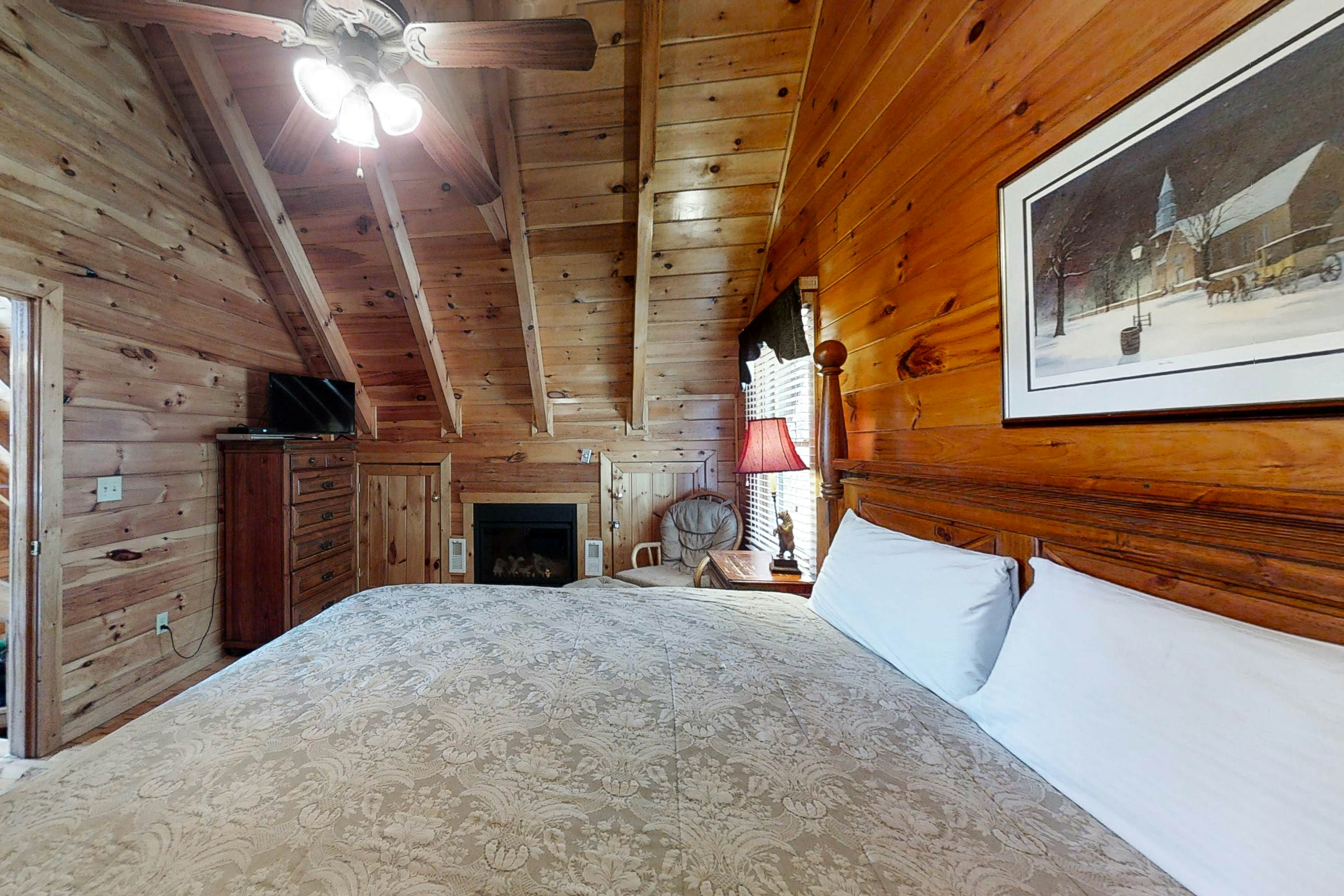 Elegant Two-Story Cabin w/ Free Attraction Tickets, Hot Tub, & Pool Table