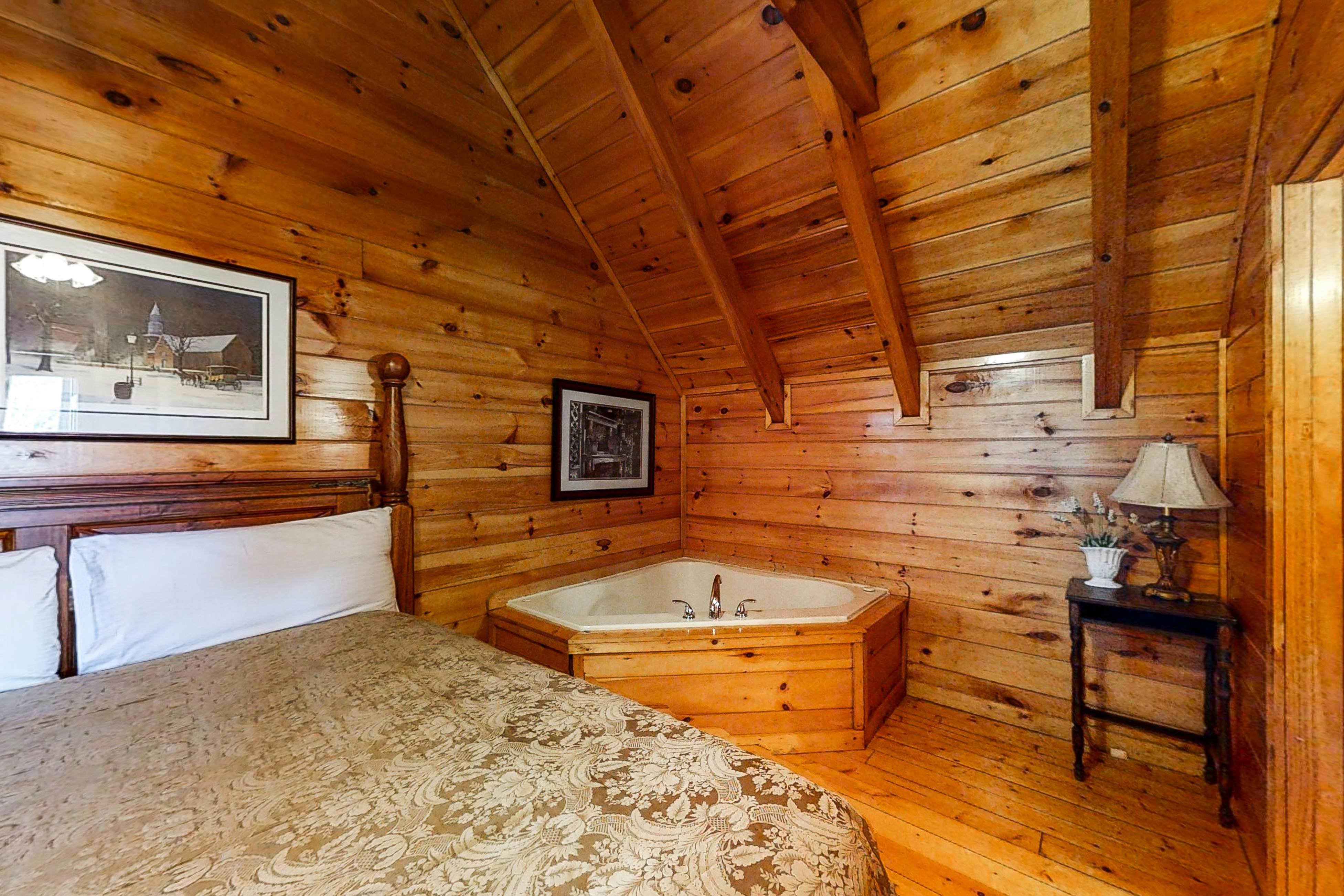 Elegant Two-Story Cabin w/ Free Attraction Tickets, Hot Tub, & Pool Table